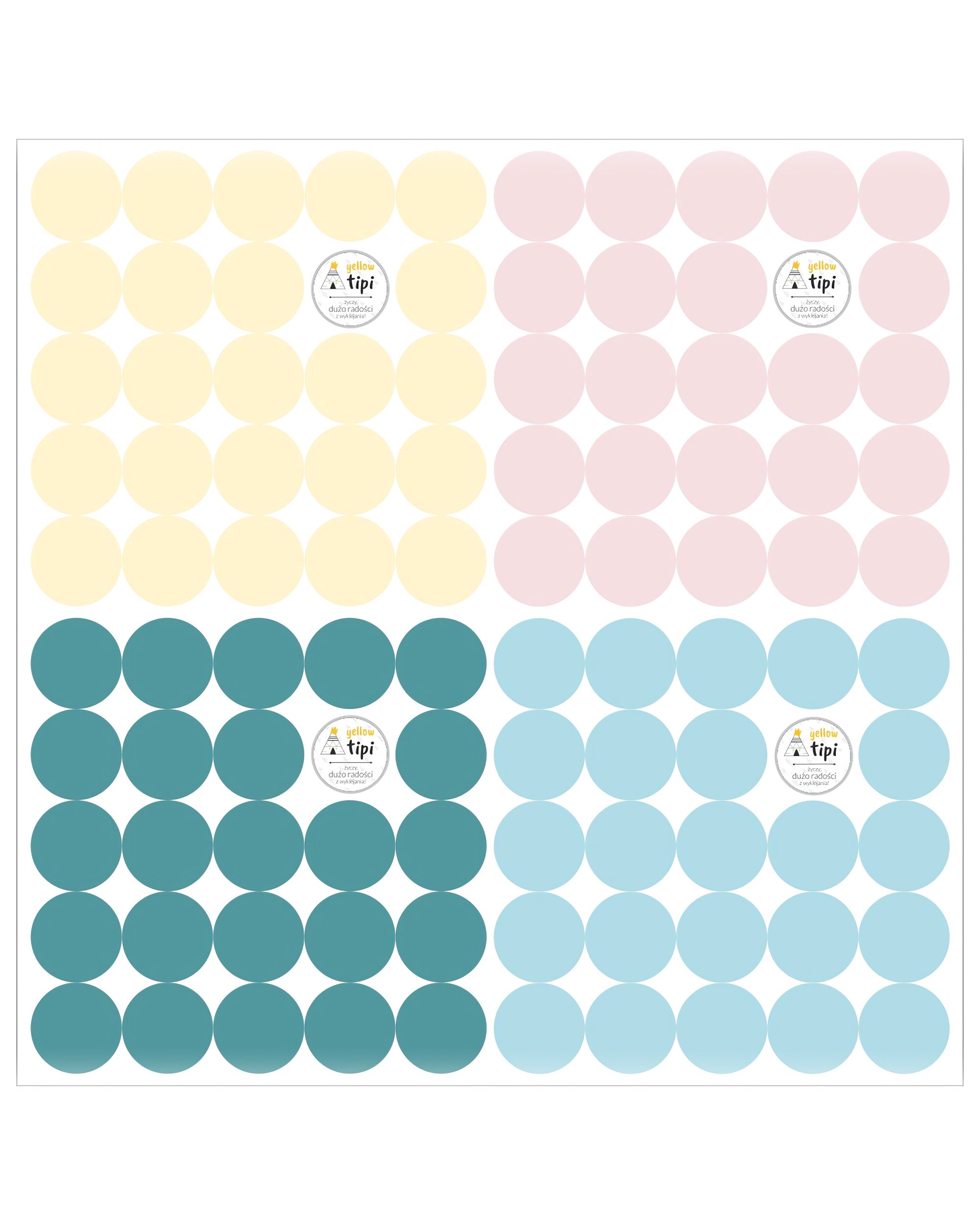 Stickers Mini Dots positive tone