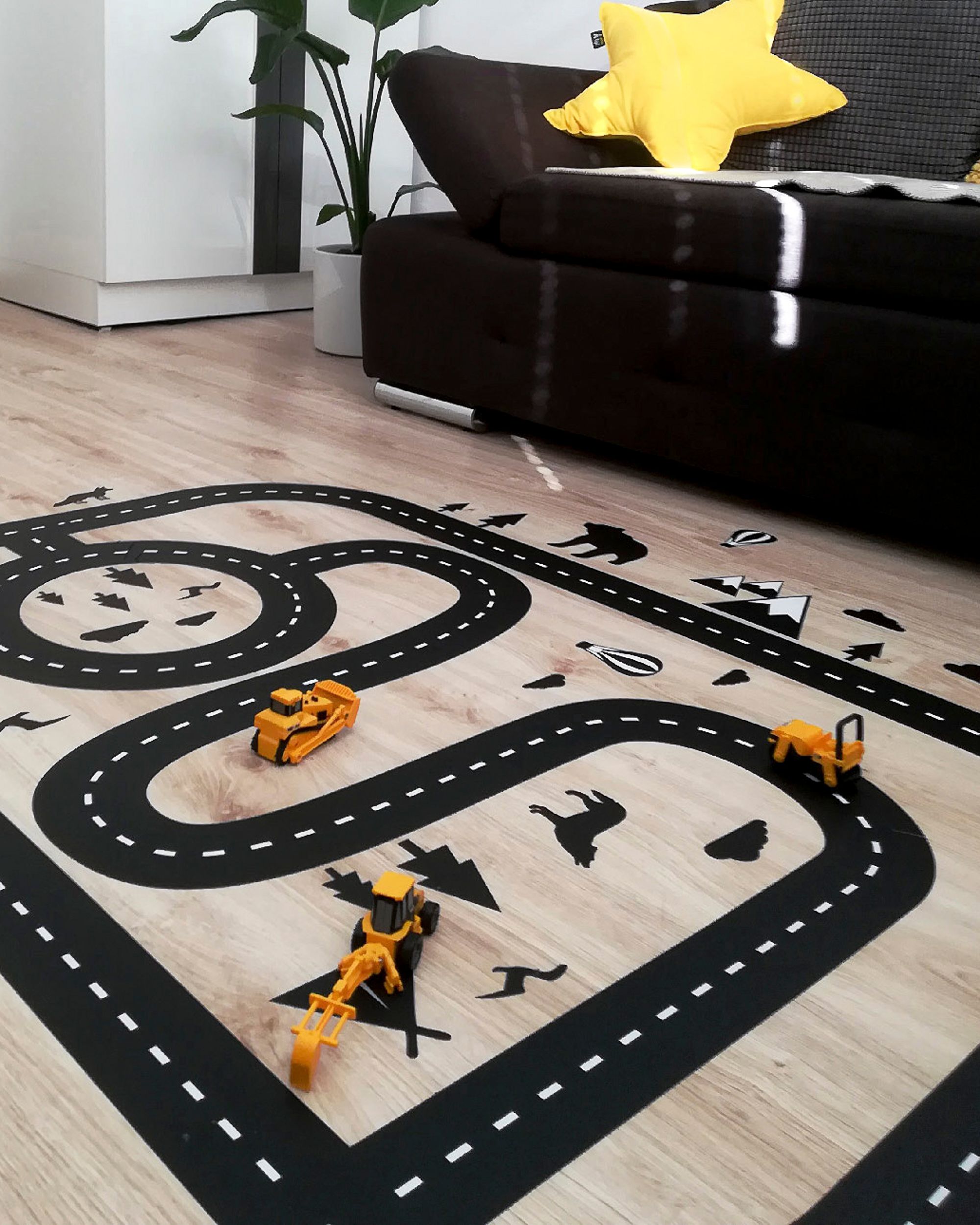 Sticker pour sol Forest Track (hover)