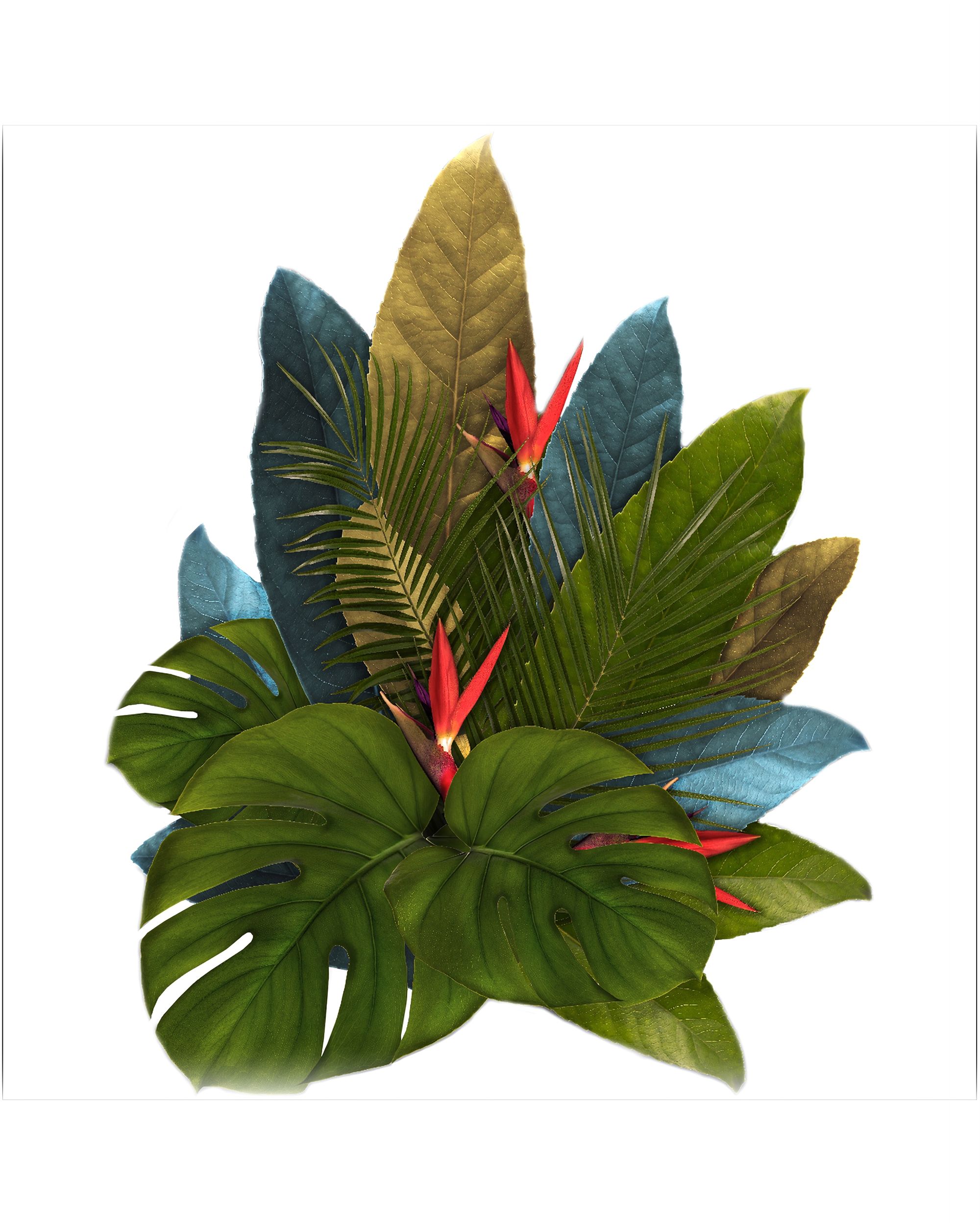 Naklejka Jungle Leaves