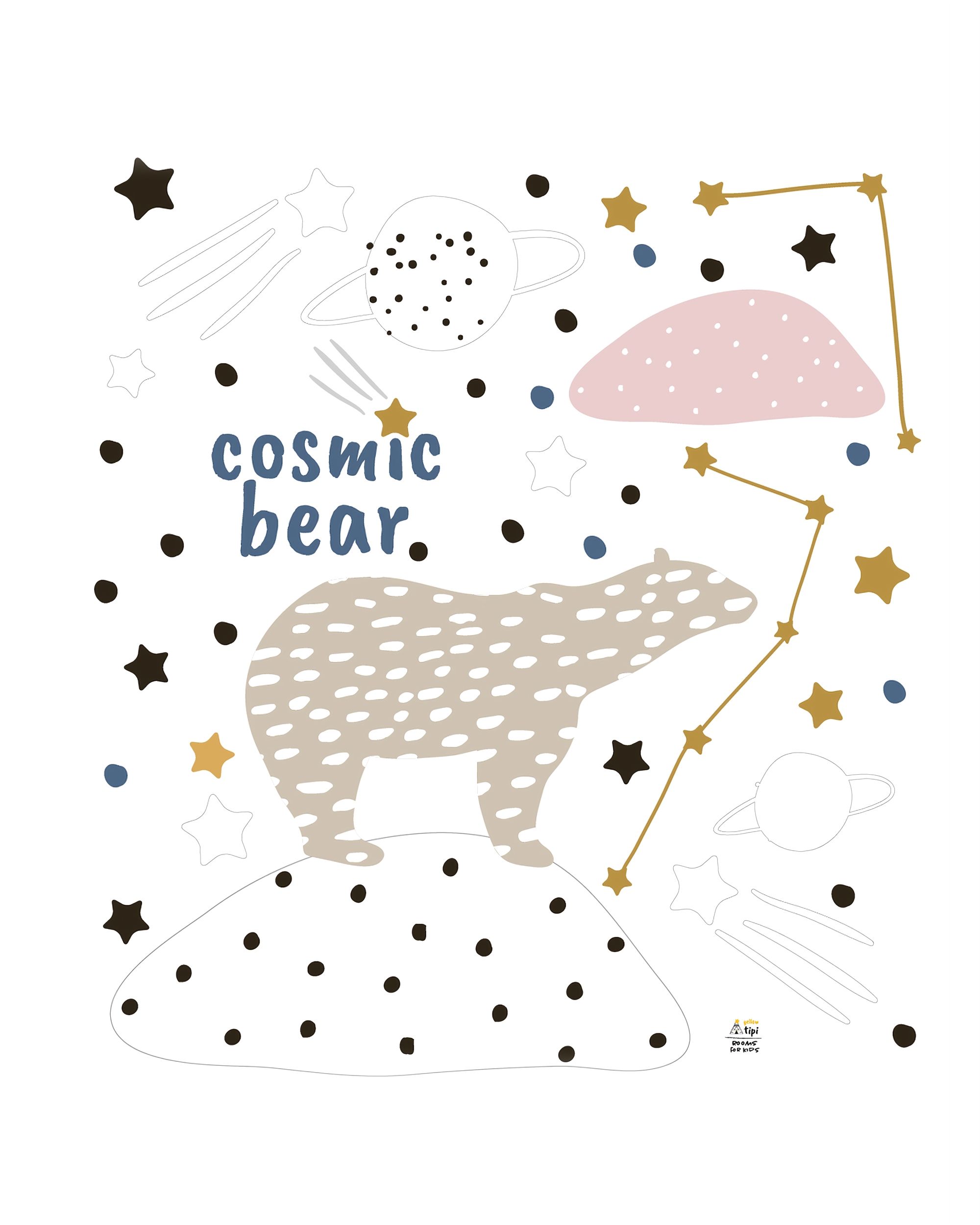 Stickers Cosmic Bear