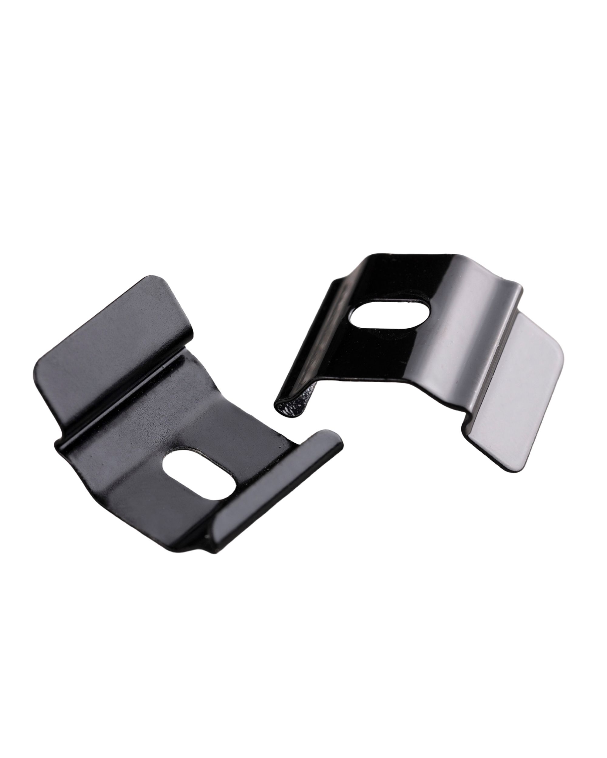 Support de plafond simple, 1 pièce, noir