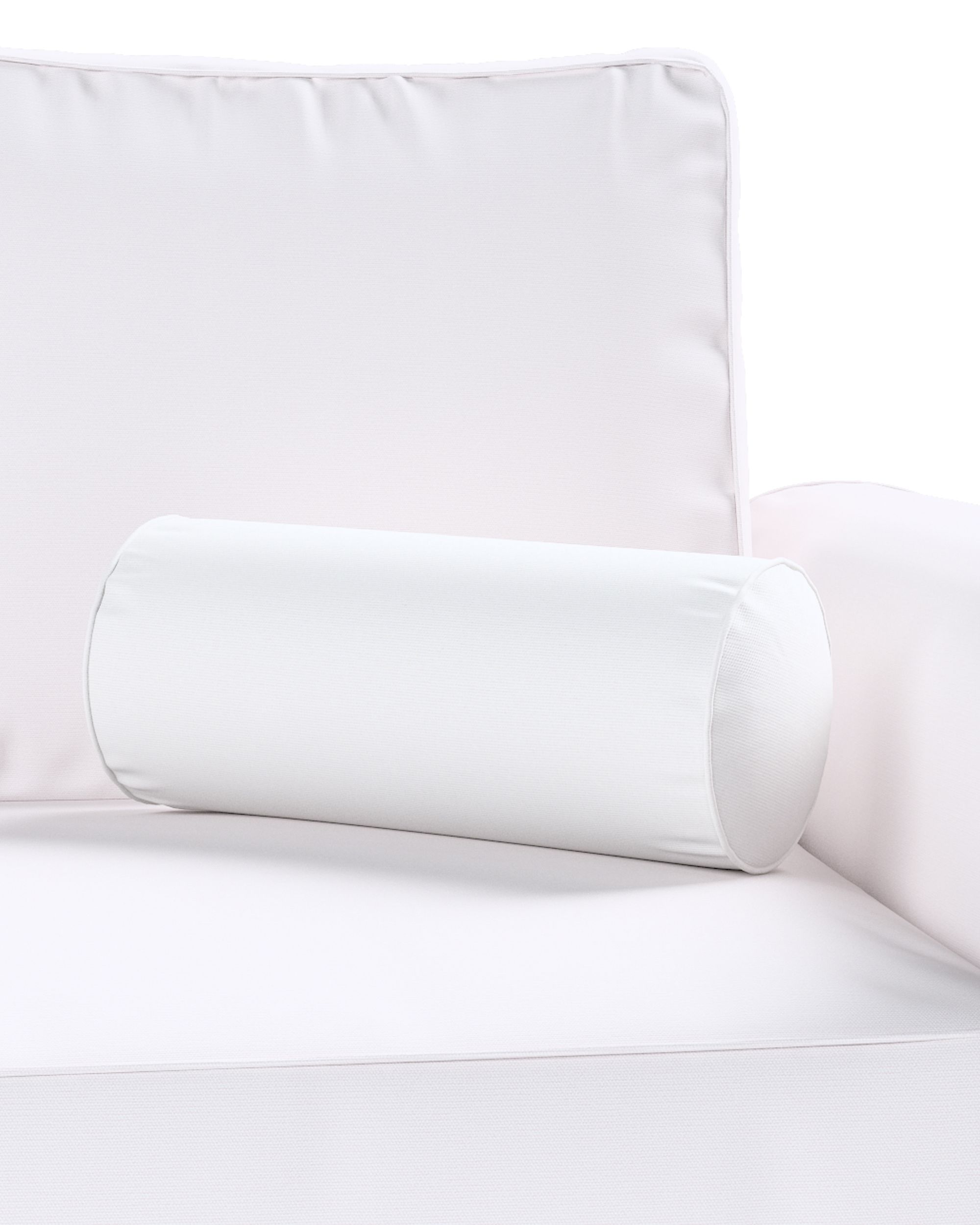 Coussin-rouleau Ruby couleur blanc (hover)