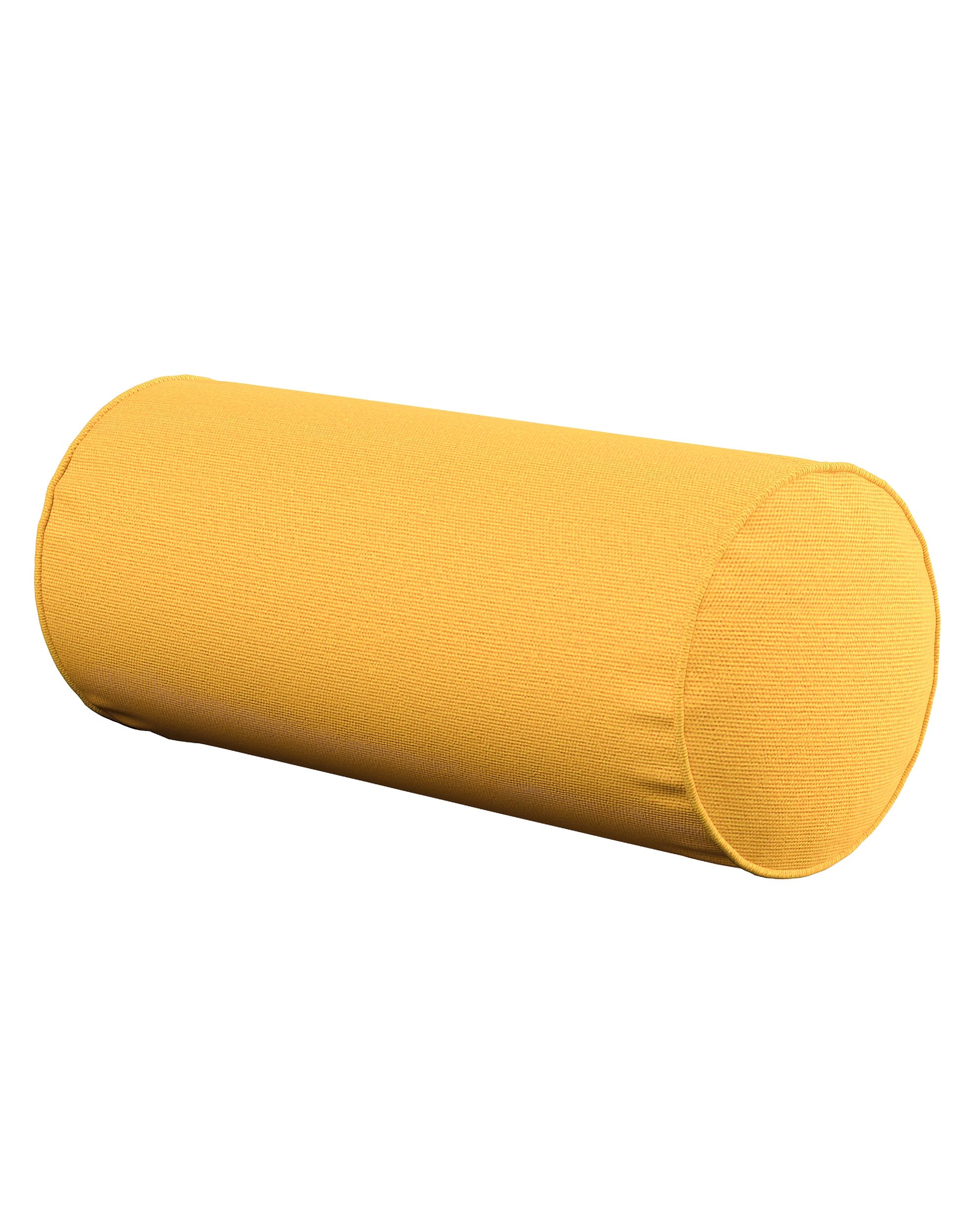 Coussin-rouleau Ruby couleur jaune