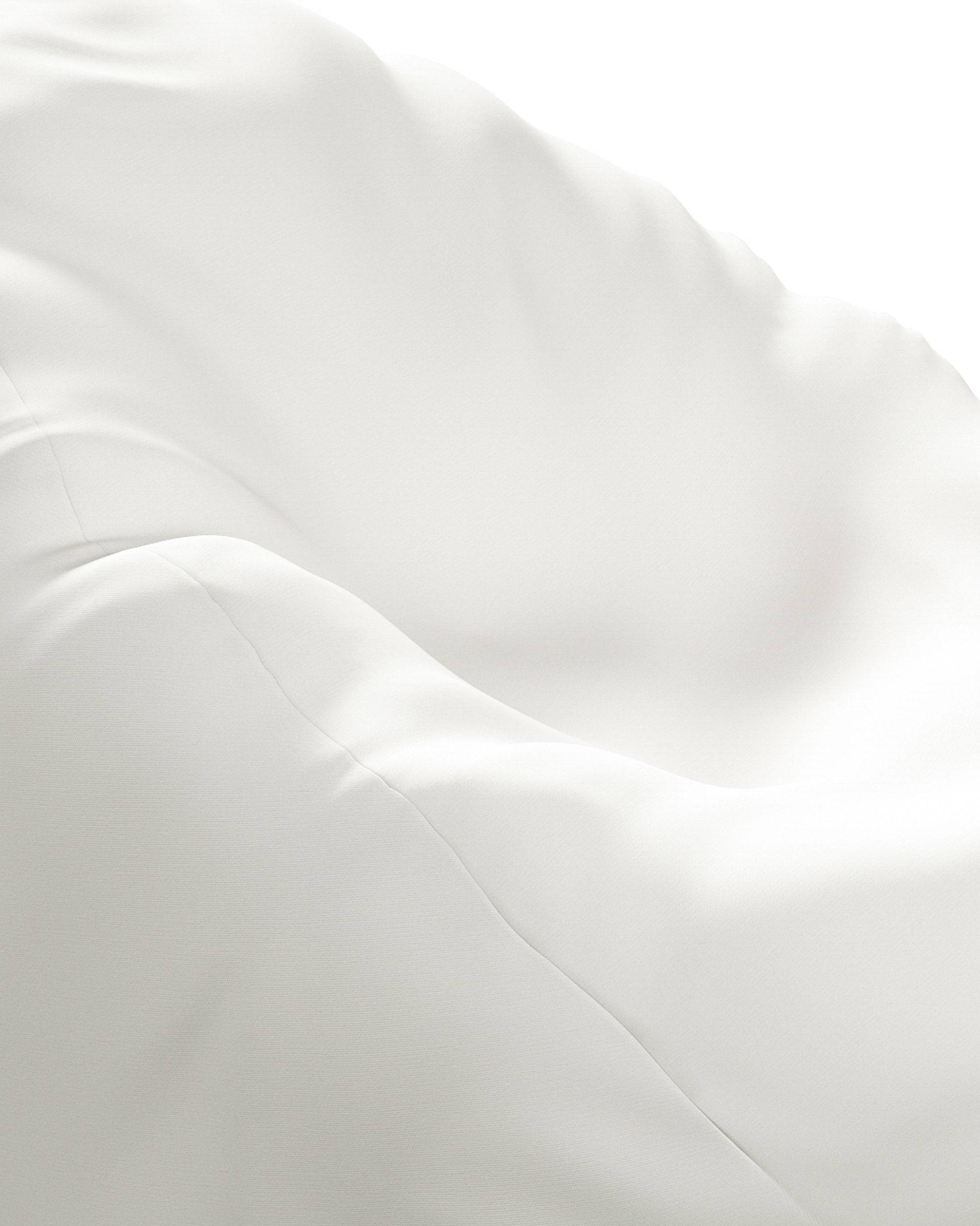 Pouf poire Bowli couleur blanc (hover)