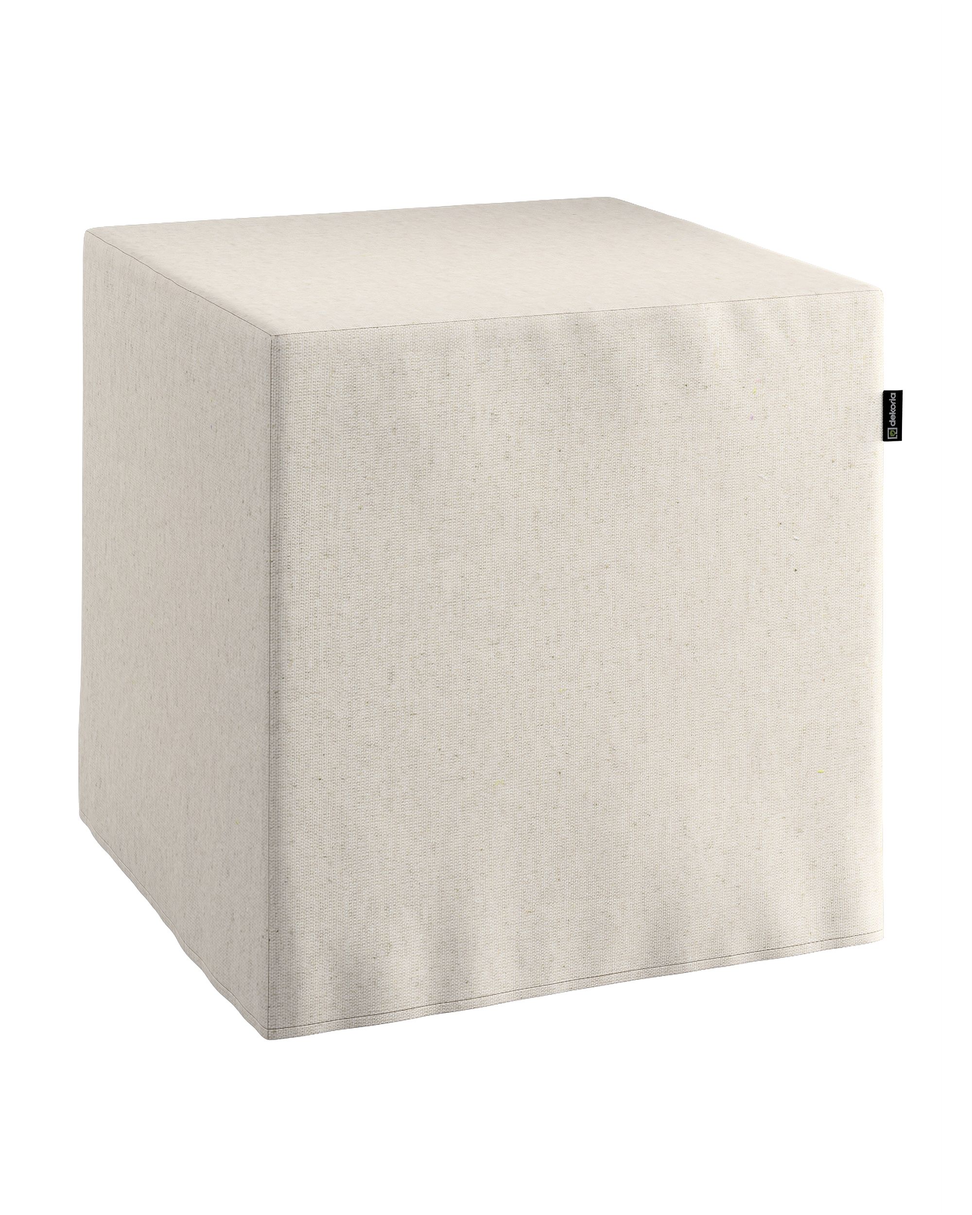 Housse pour pouf cube Nano couleur beige