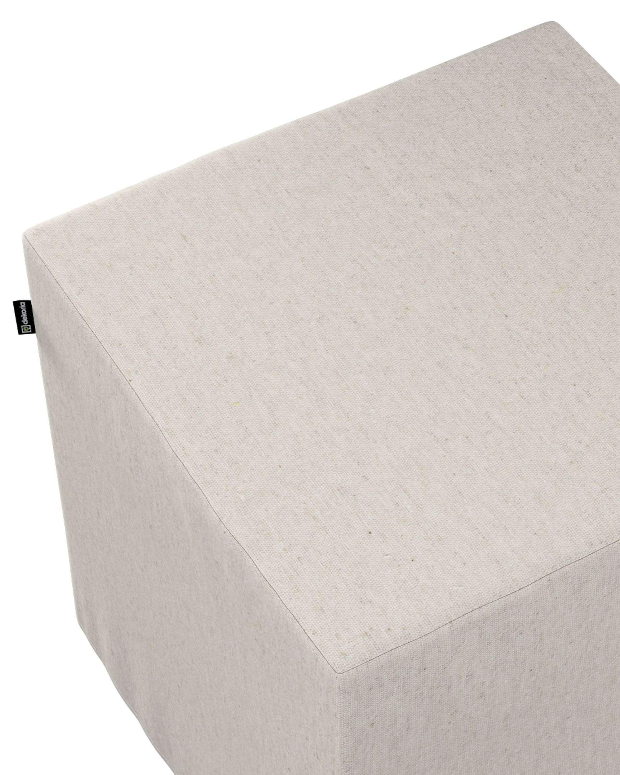 Housse pour pouf cube Nano couleur beige (hover)