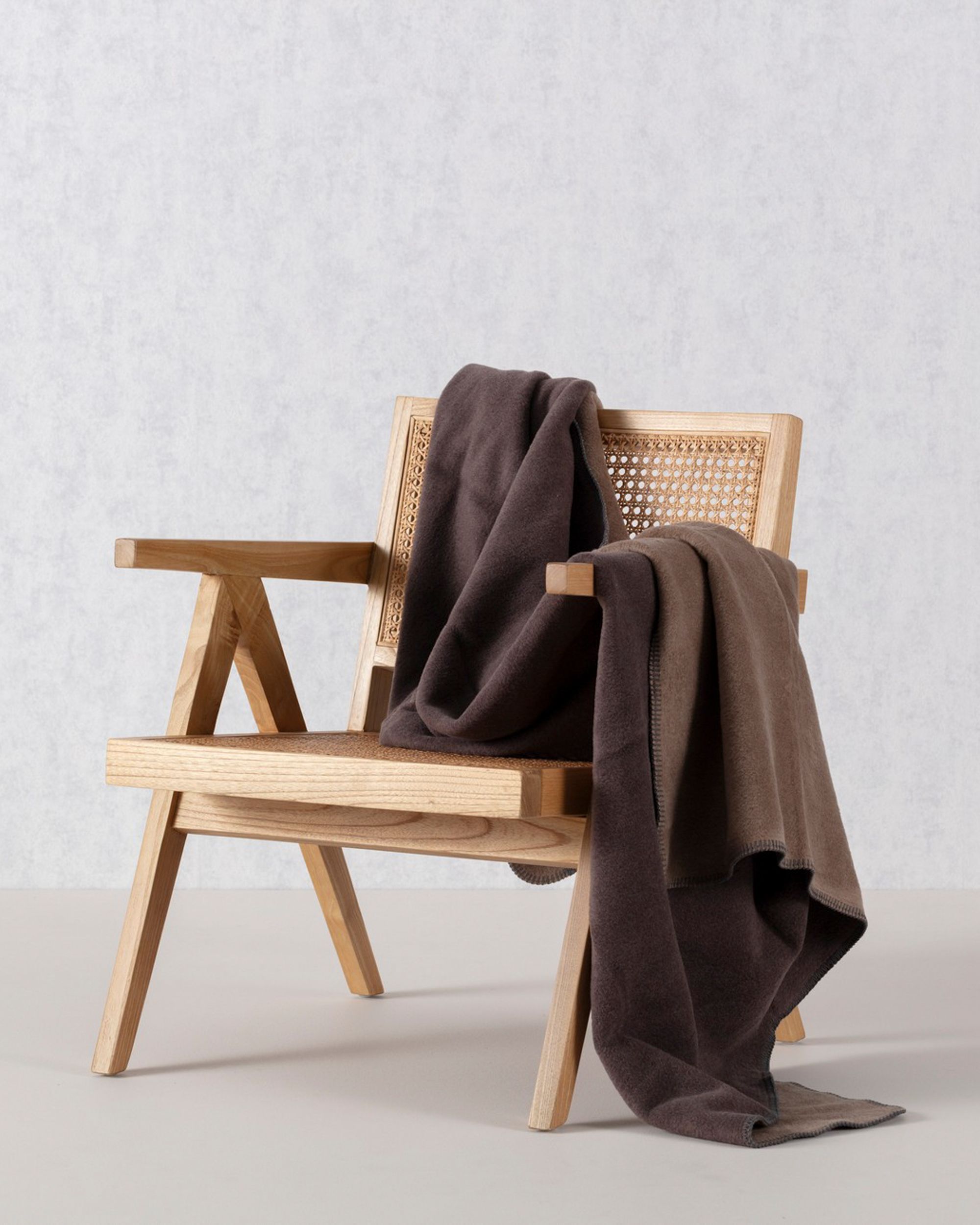 Couverture Cotton Cloud 150x200 Sepia&Espresso