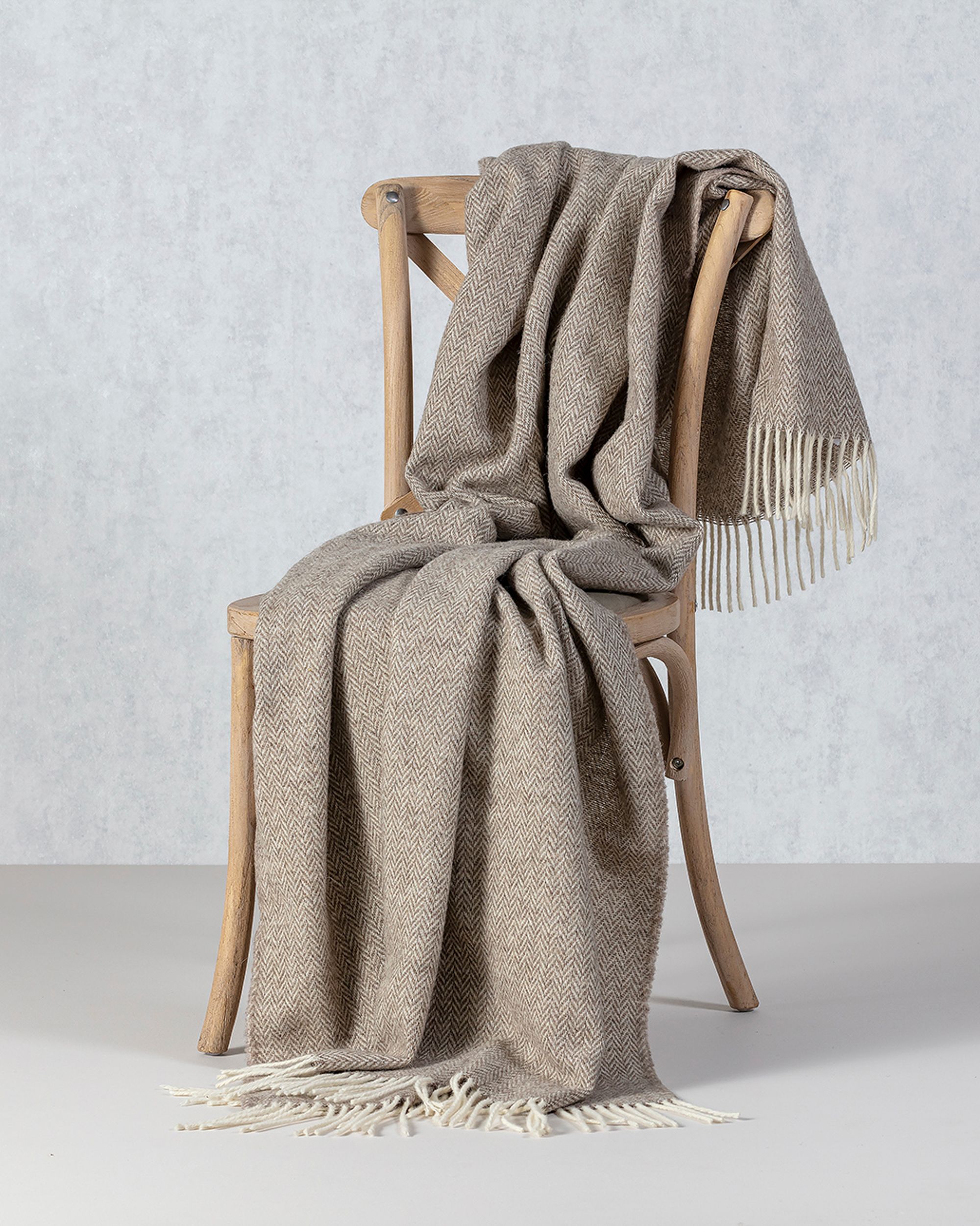 Plaid Zelandia 140x200cm beige naturel