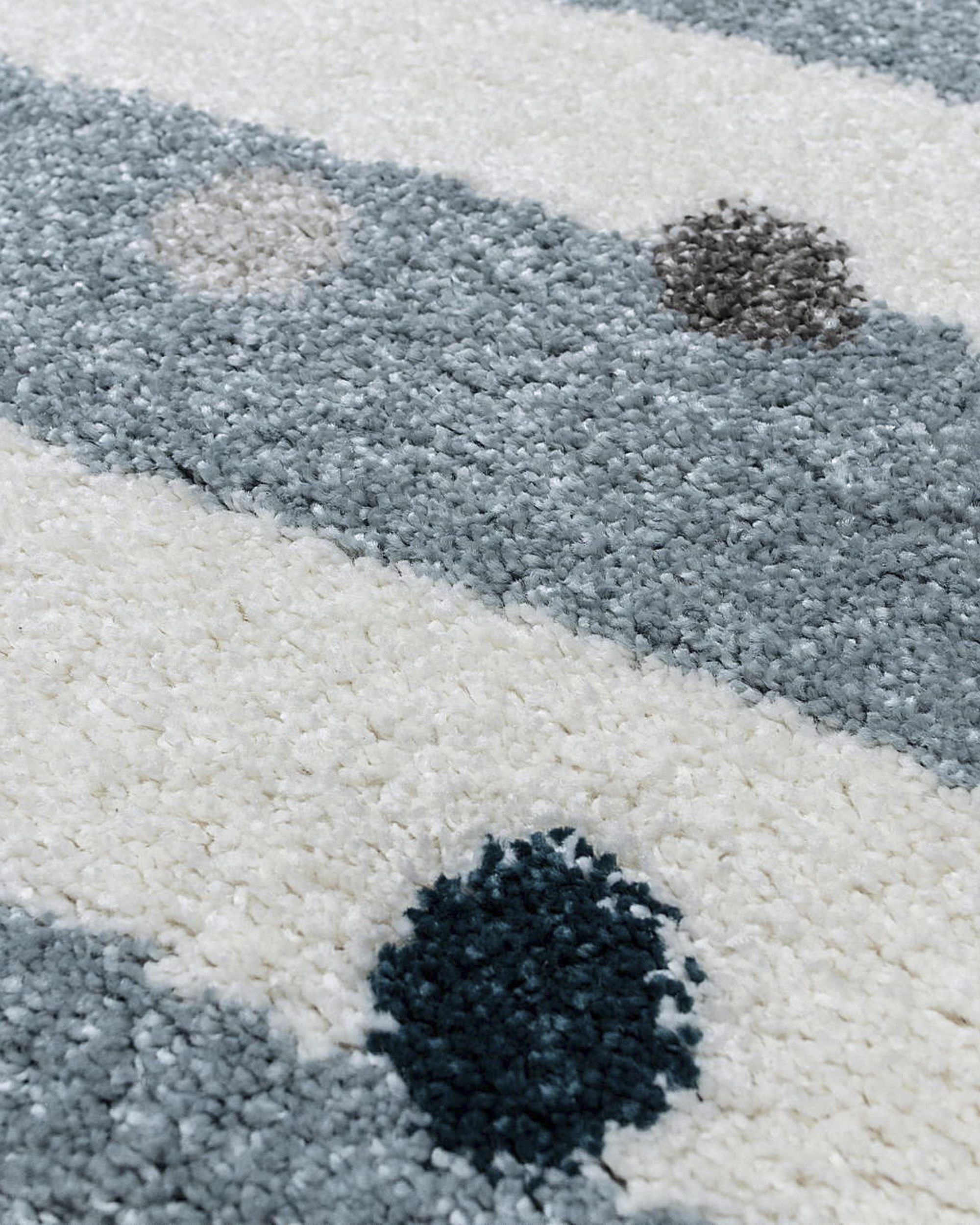 Tapis Stripes and Dots blue 160x230cm (hover)