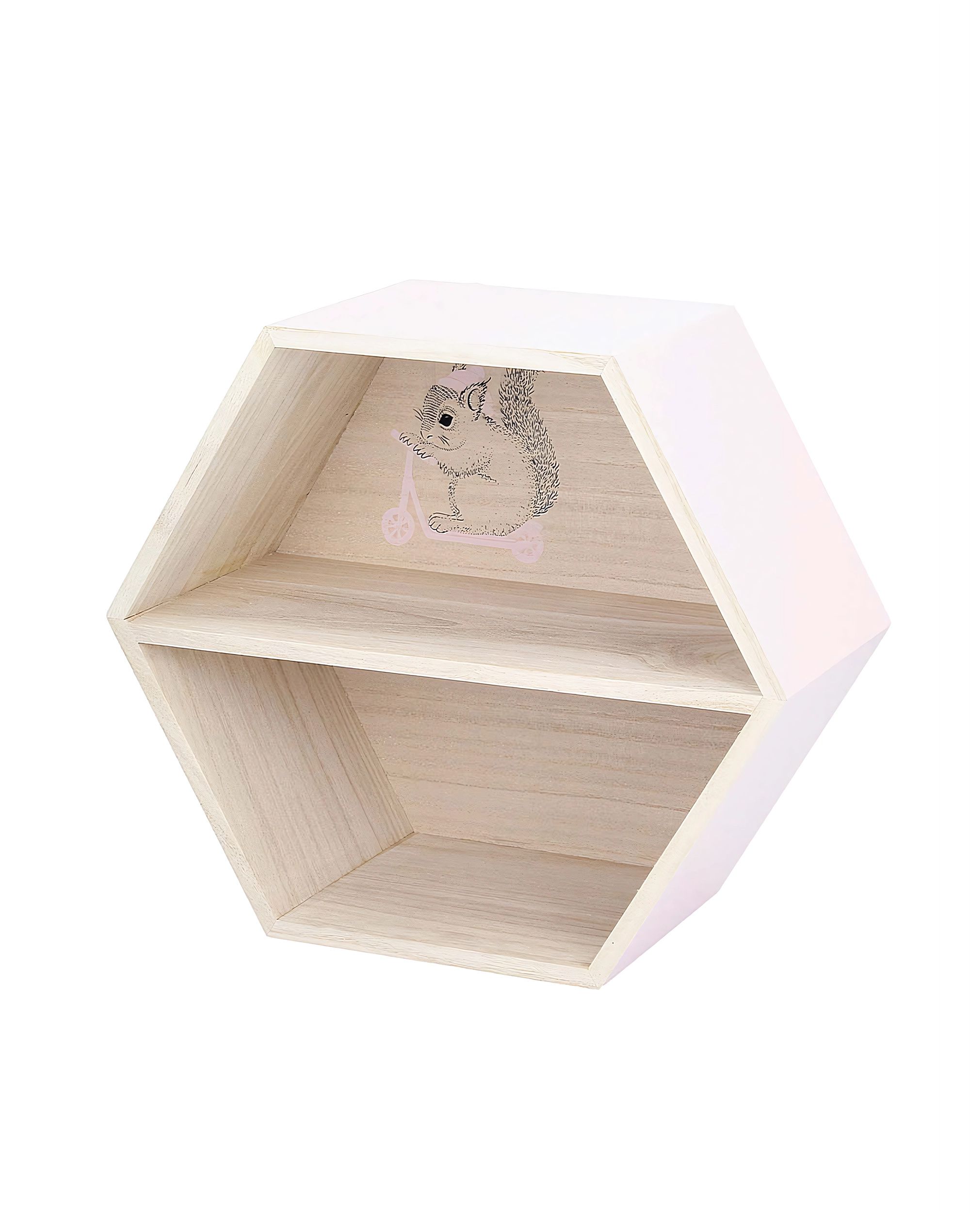 Étagère Hexagon pink 26cm (hover)