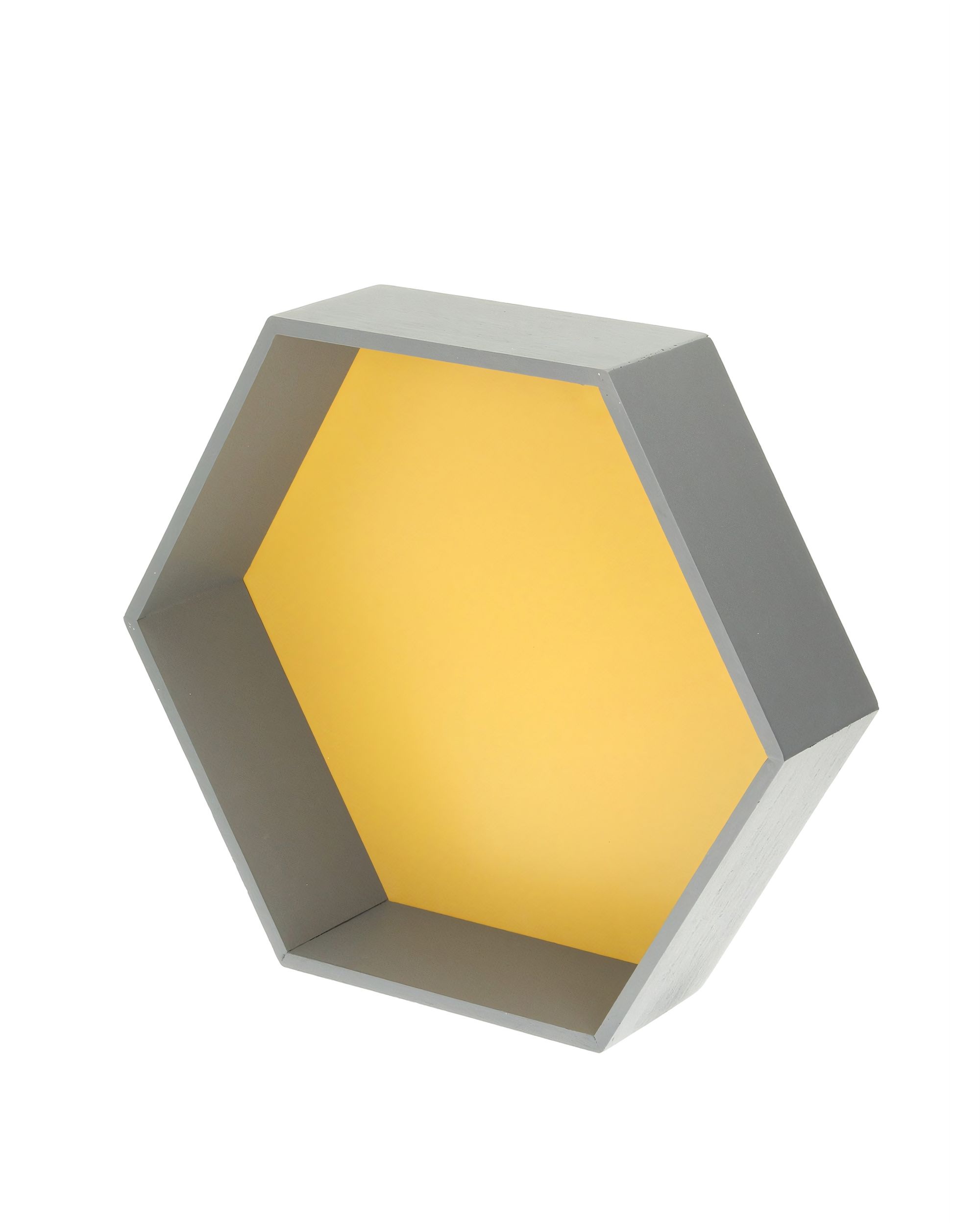Étagère Honeycomb yellow 45x35x15cm