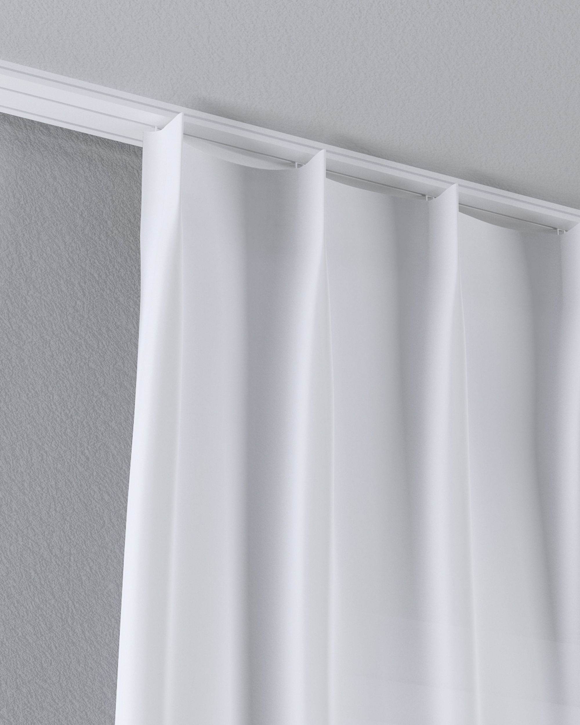 1484-128-77 couleur blanc tissu semi-transparent, tresse (hover)