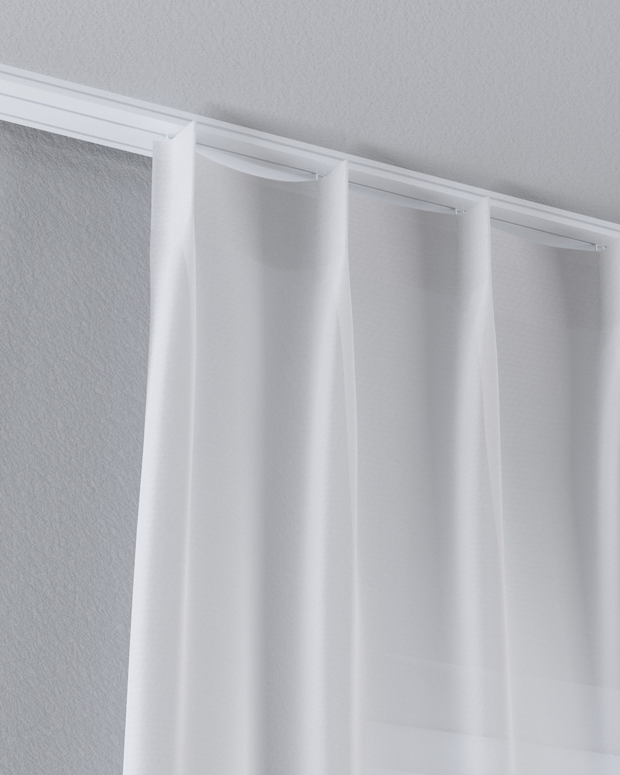 1484-183-33 couleur crème tissu semi-transparent, tresse (hover)