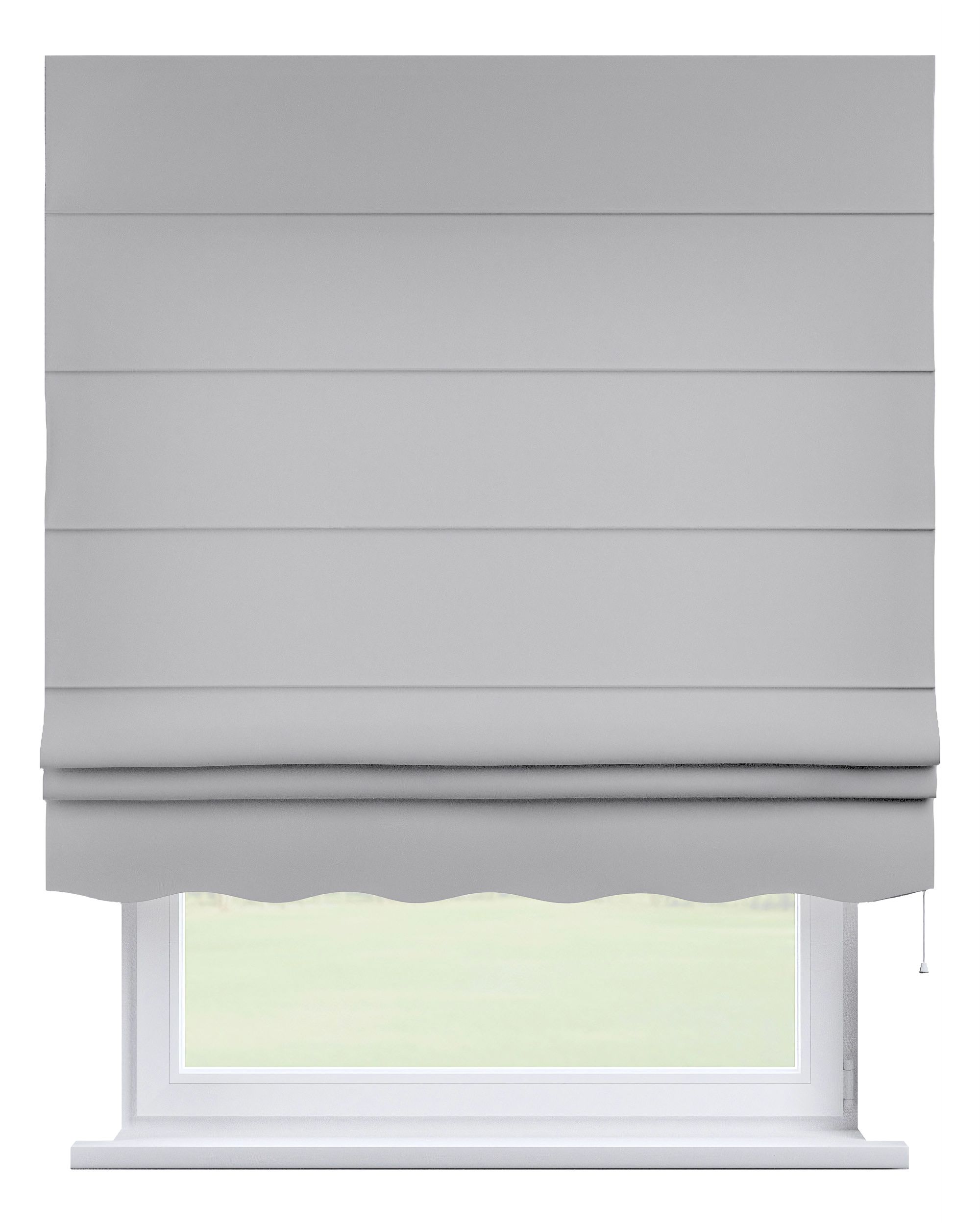 Store bateau Mela couleur gris