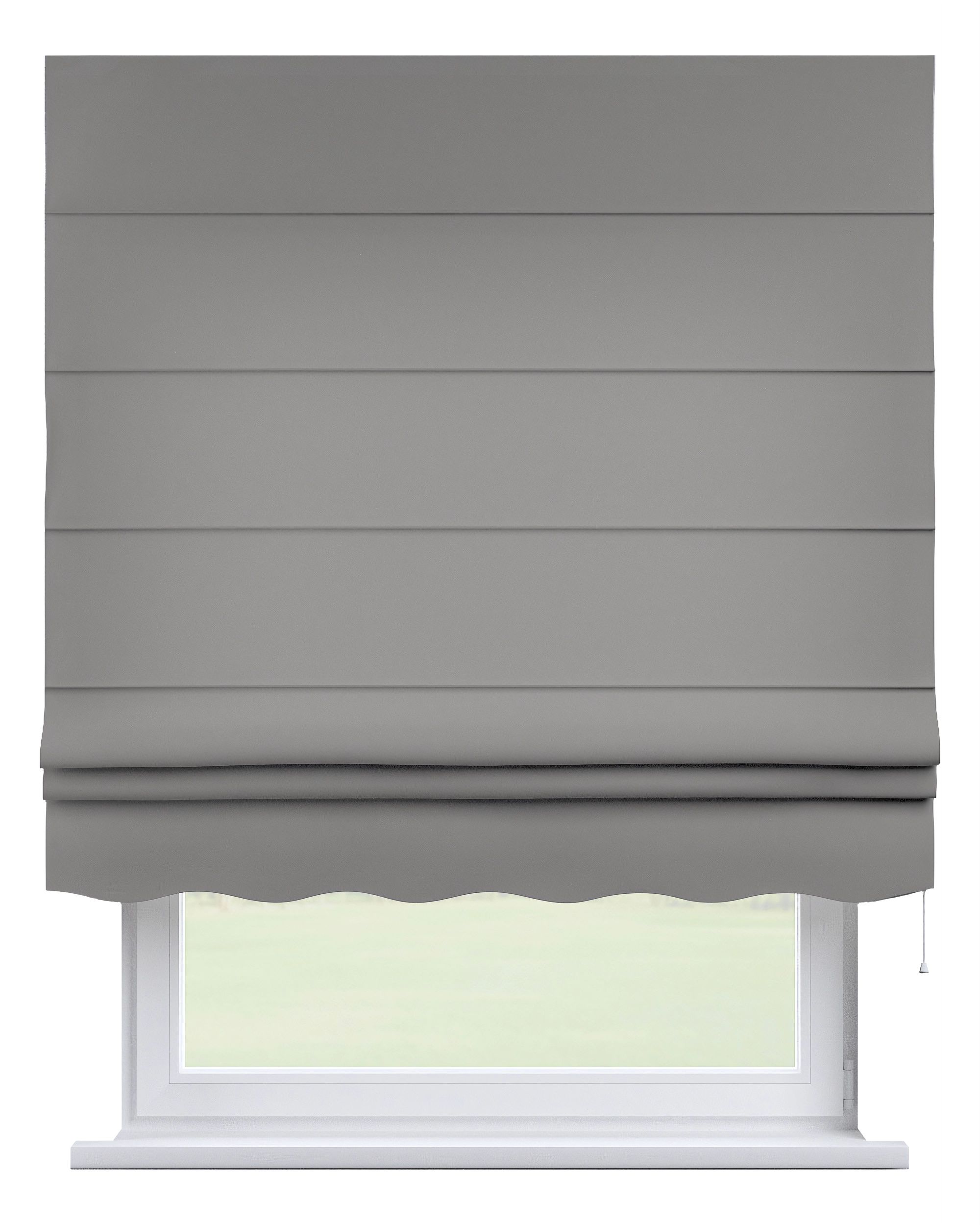 Store bateau Mela couleur gris