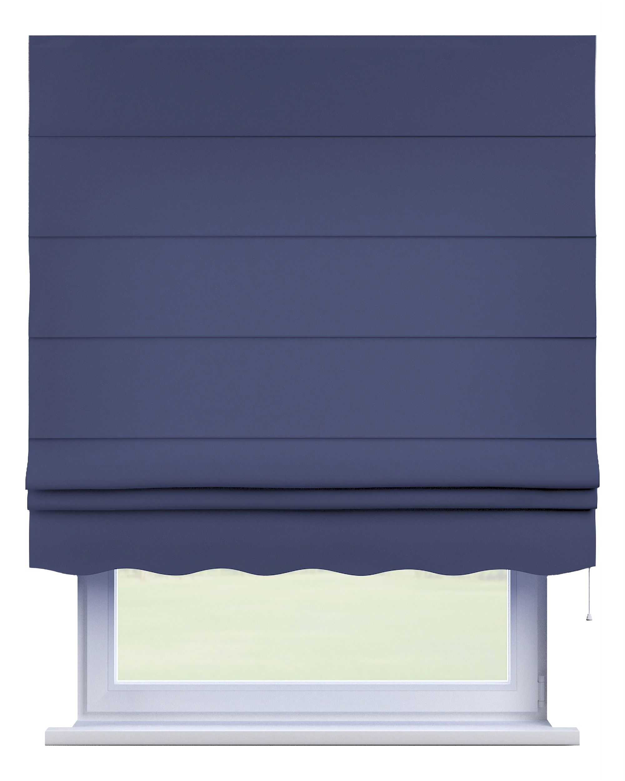 Store bateau Mela couleur bleu marine