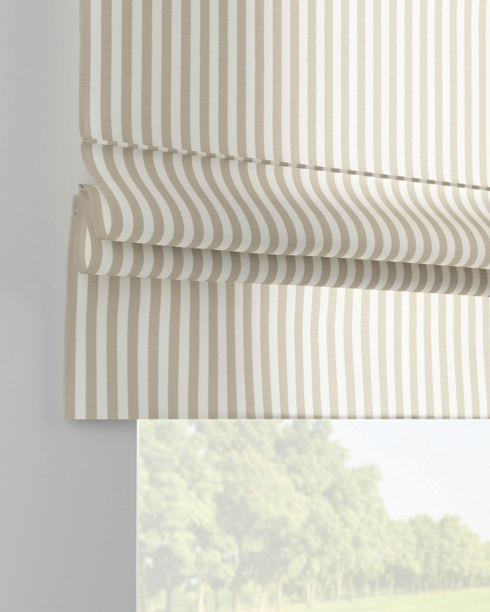 Store bateau Sammy couleur beige tissu à motifs (hover)