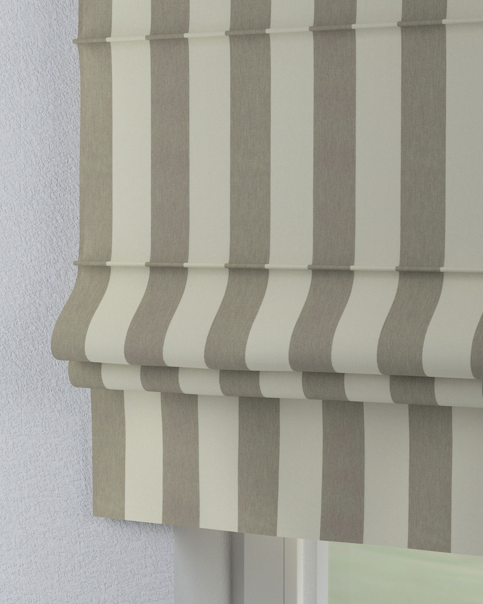 Store bateau Sammy couleur beige tissu à motifs (hover)