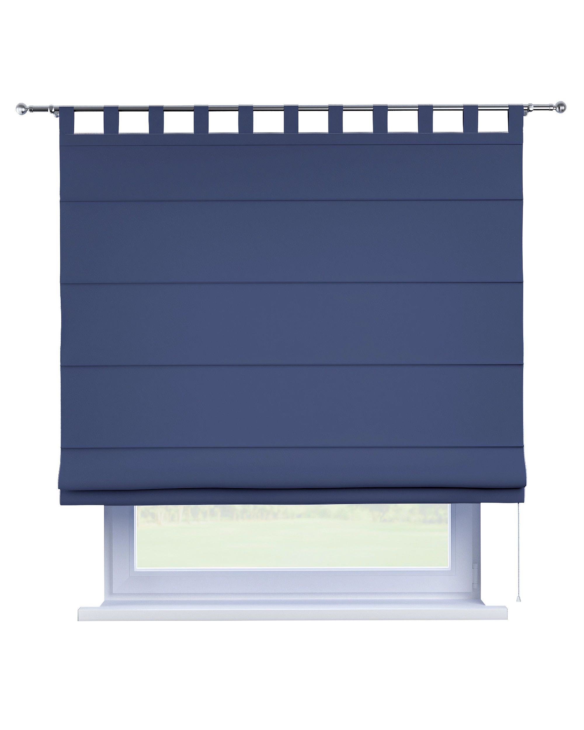 Store bateau Oli couleur bleu marine