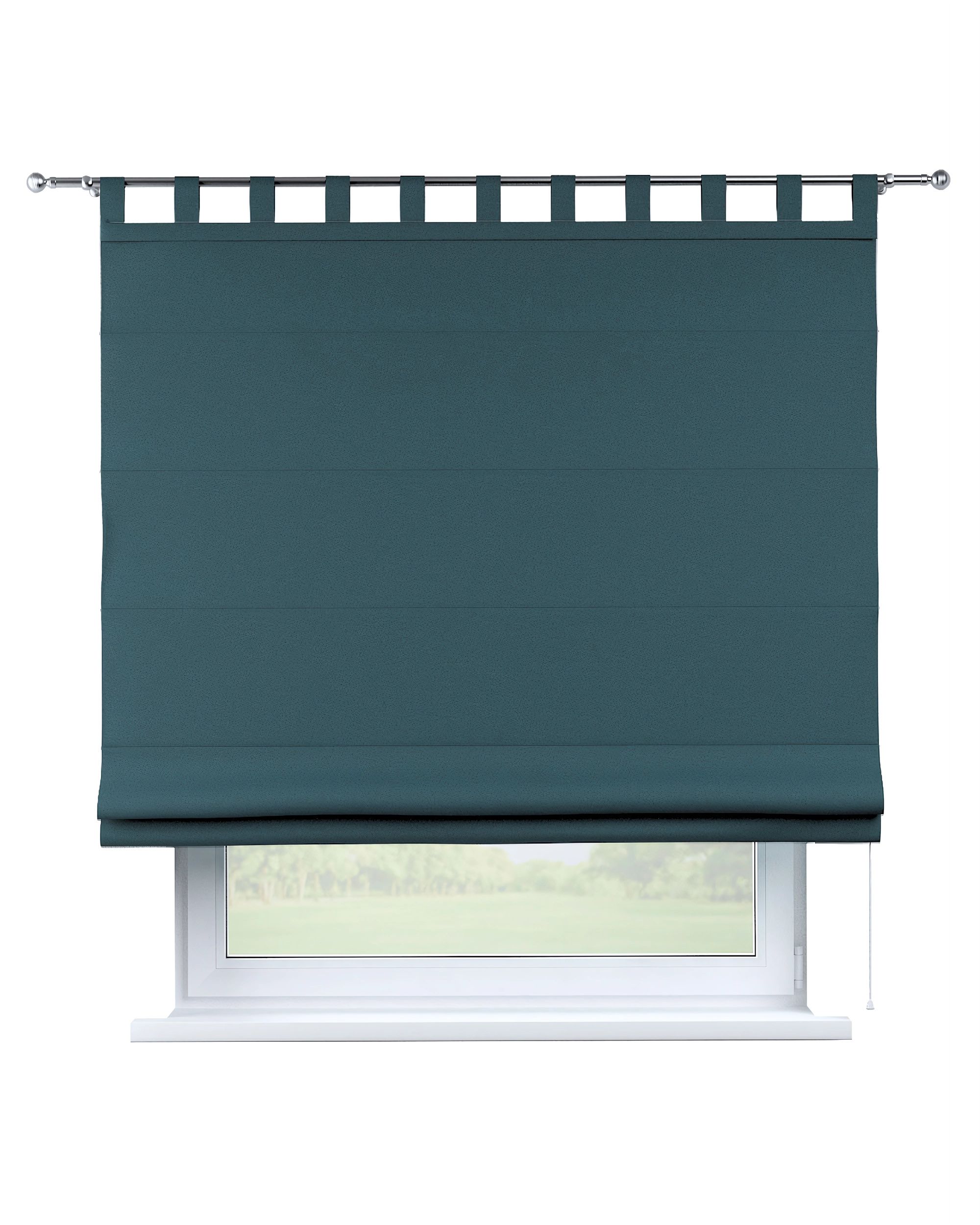 Store bateau Oli couleur bleu tissu tresse, black-out