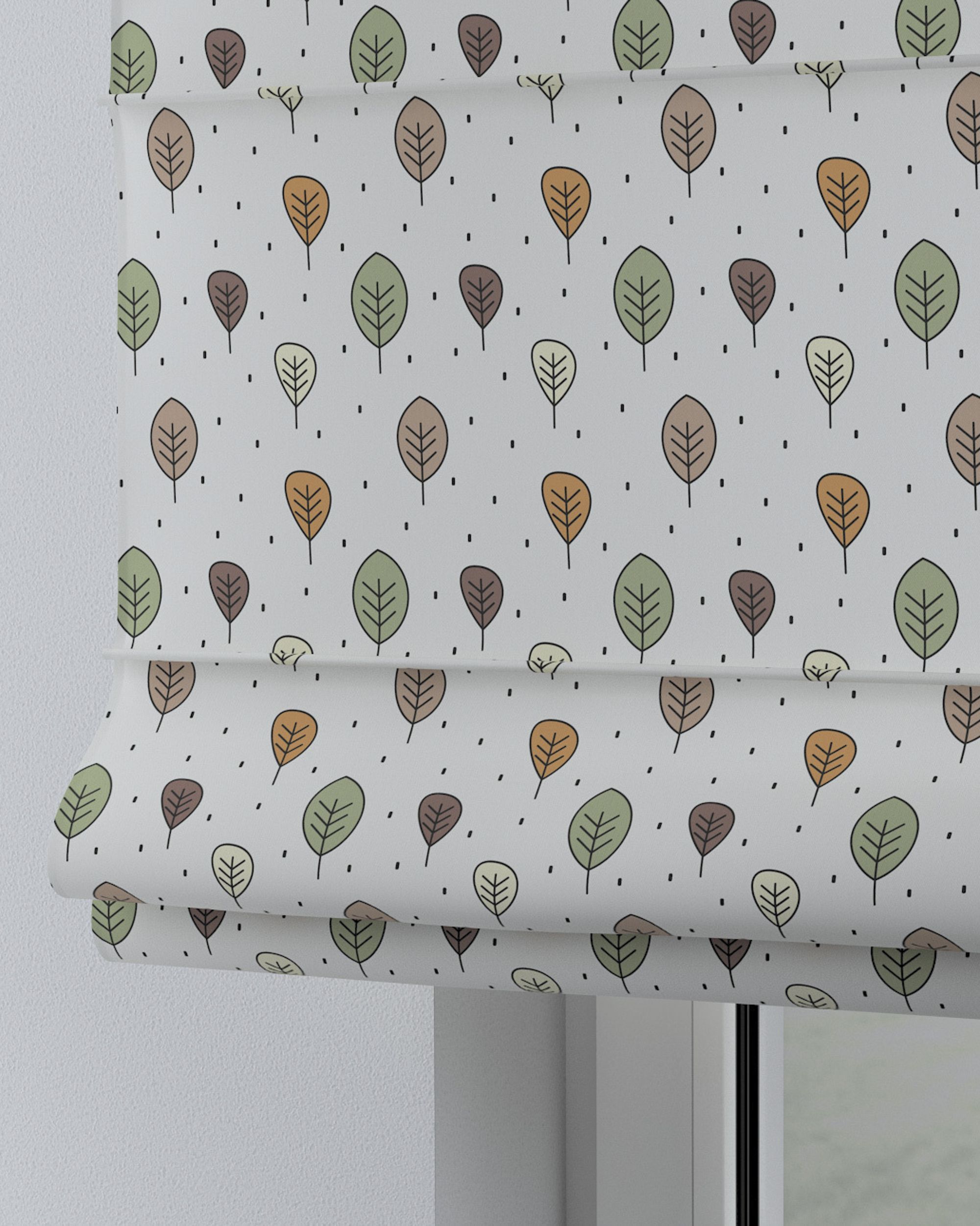 Store bateau Oli couleur marron tissu à motifs (hover)