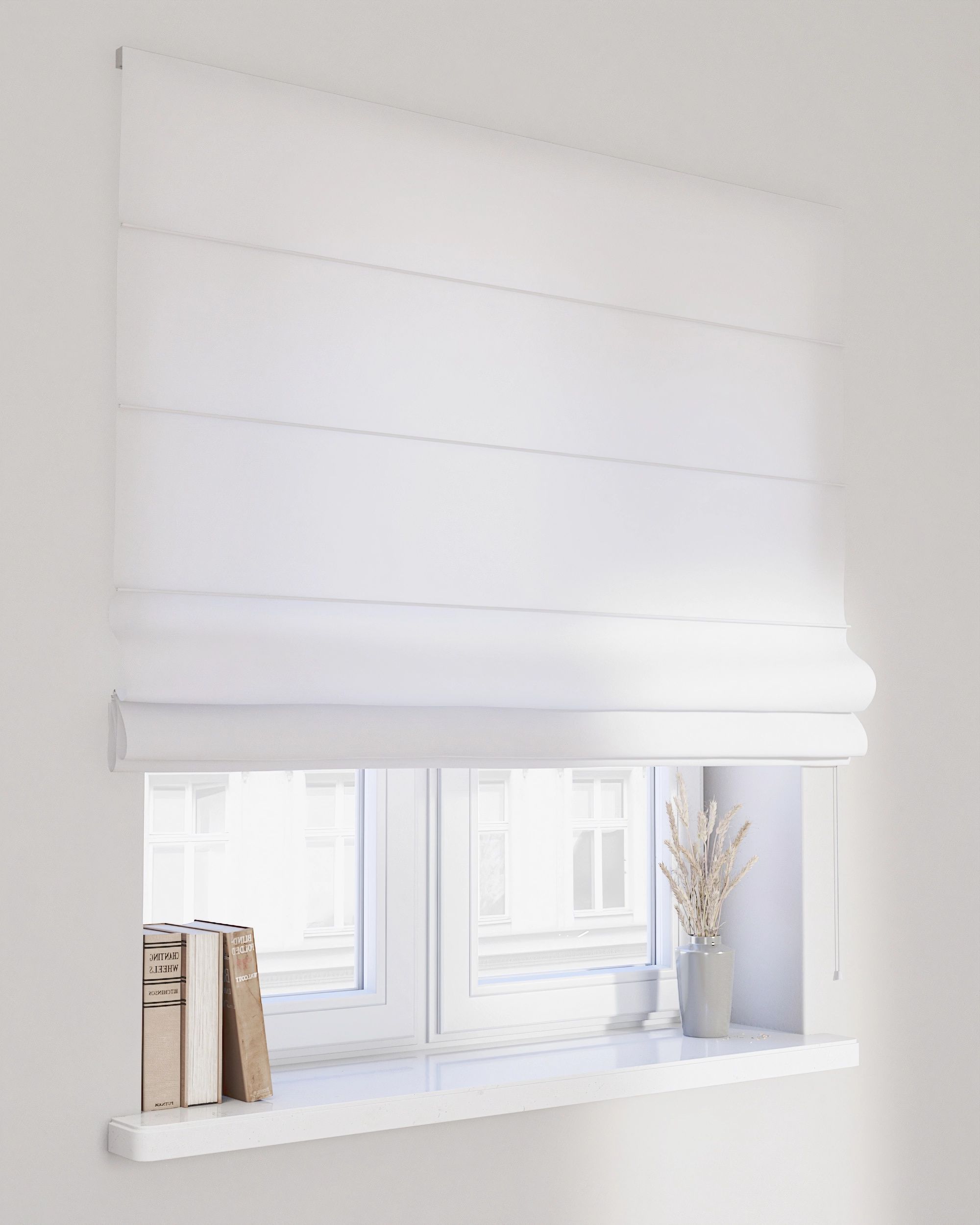 Store bateau Billie couleur blanc