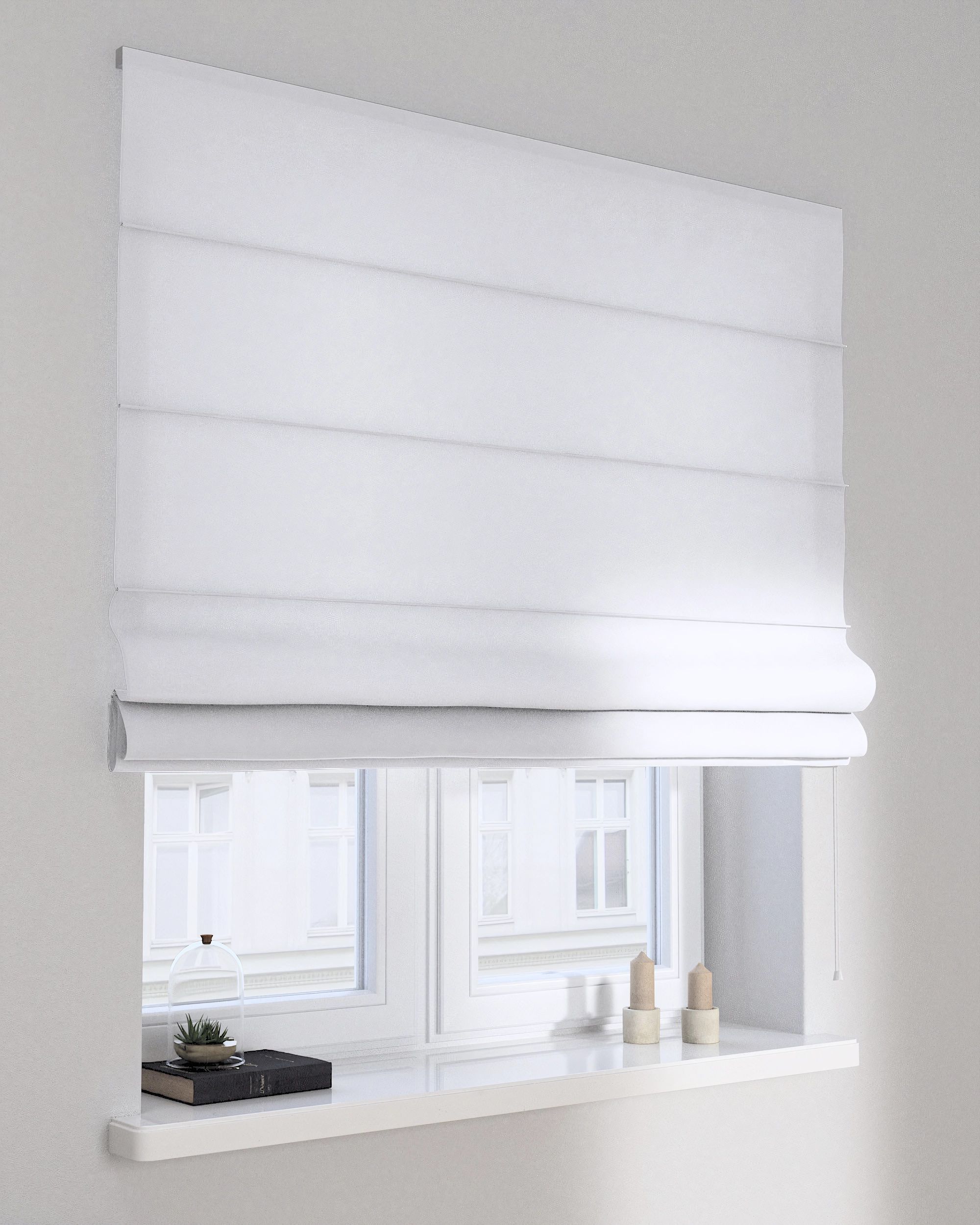 Store bateau Billie couleur blanc
