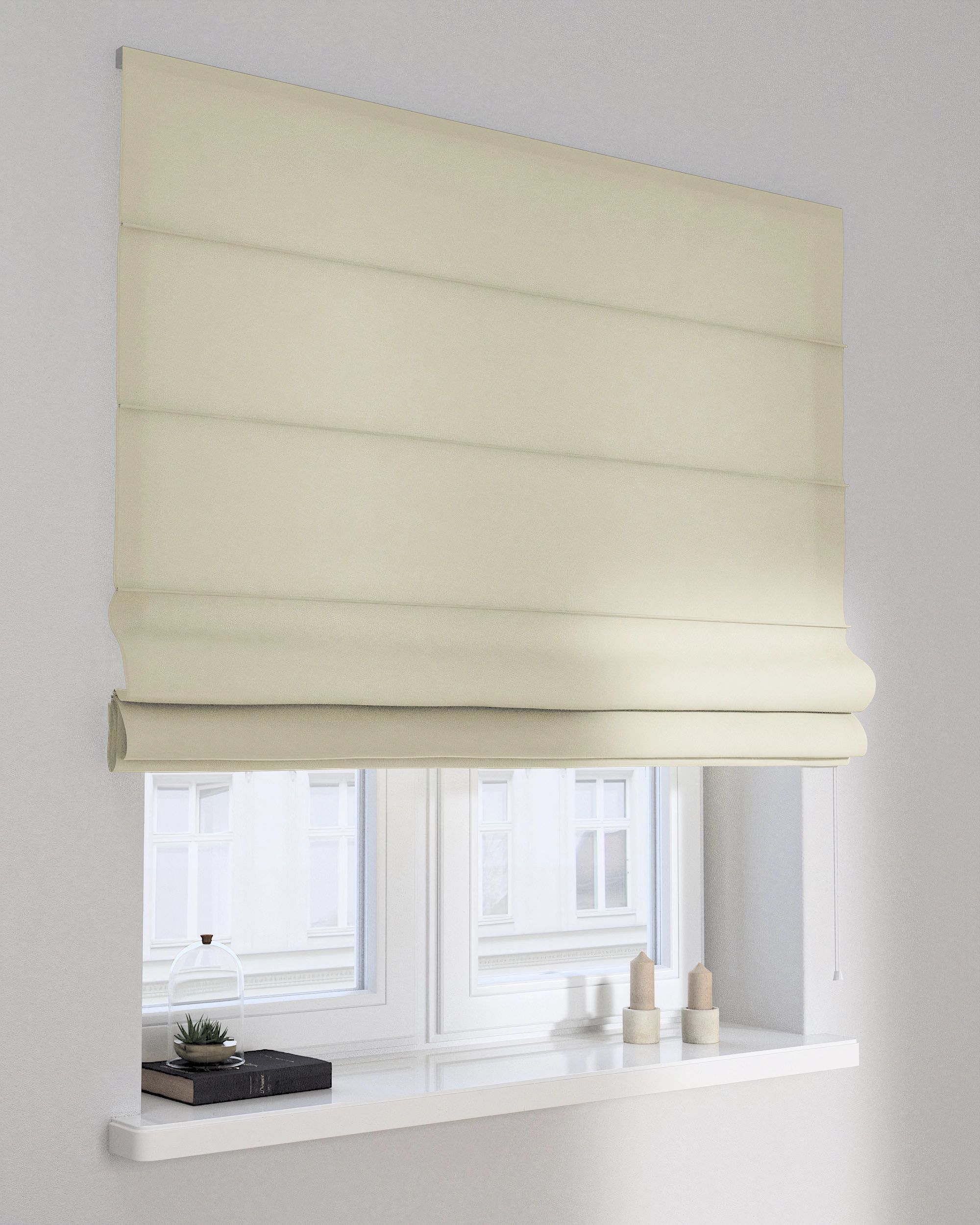 Store bateau Billie couleur crème