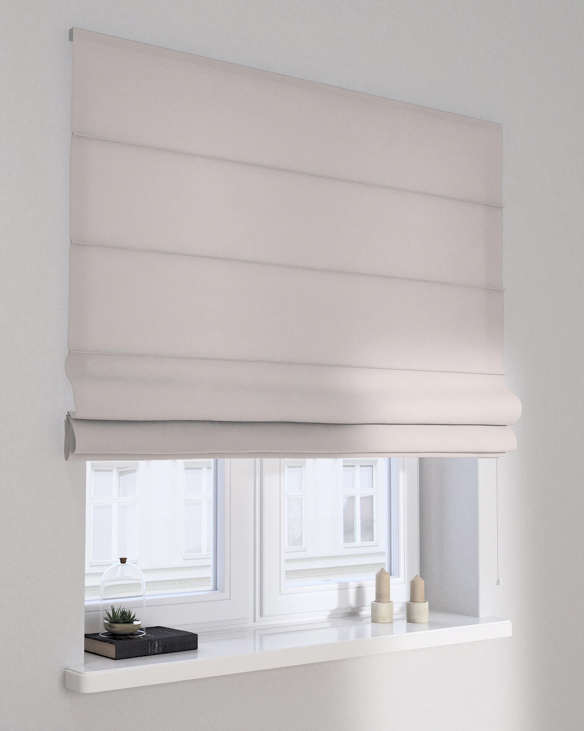 Store bateau Billie couleur crème