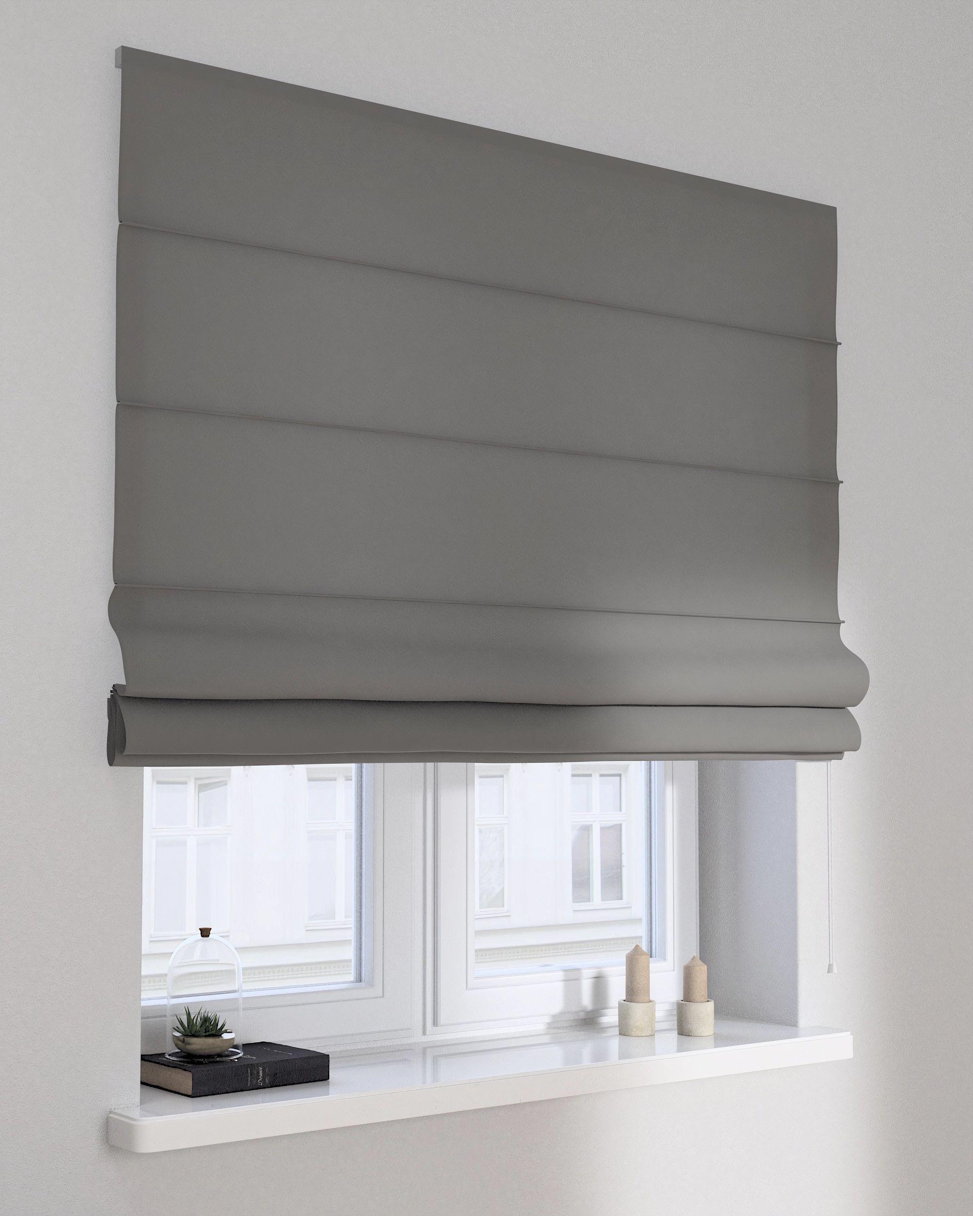 Store bateau Billie couleur gris
