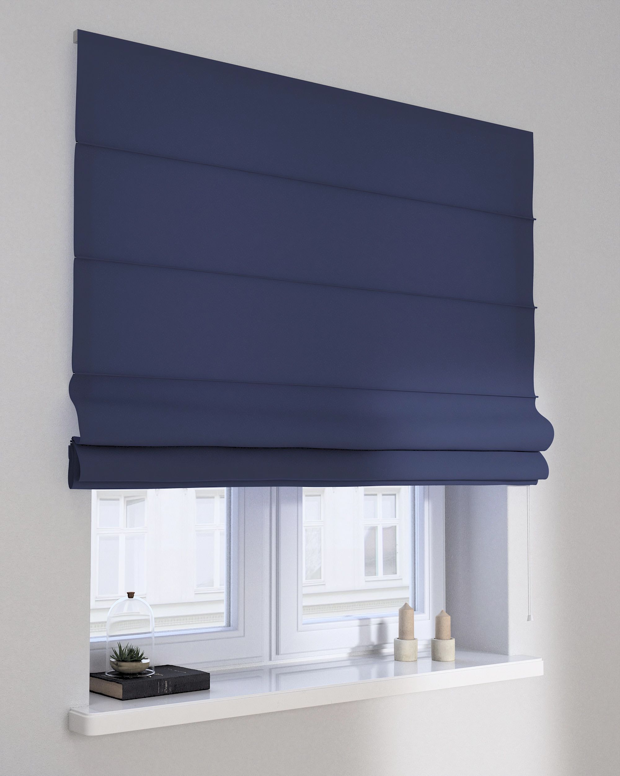 Store bateau Billie couleur bleu marine