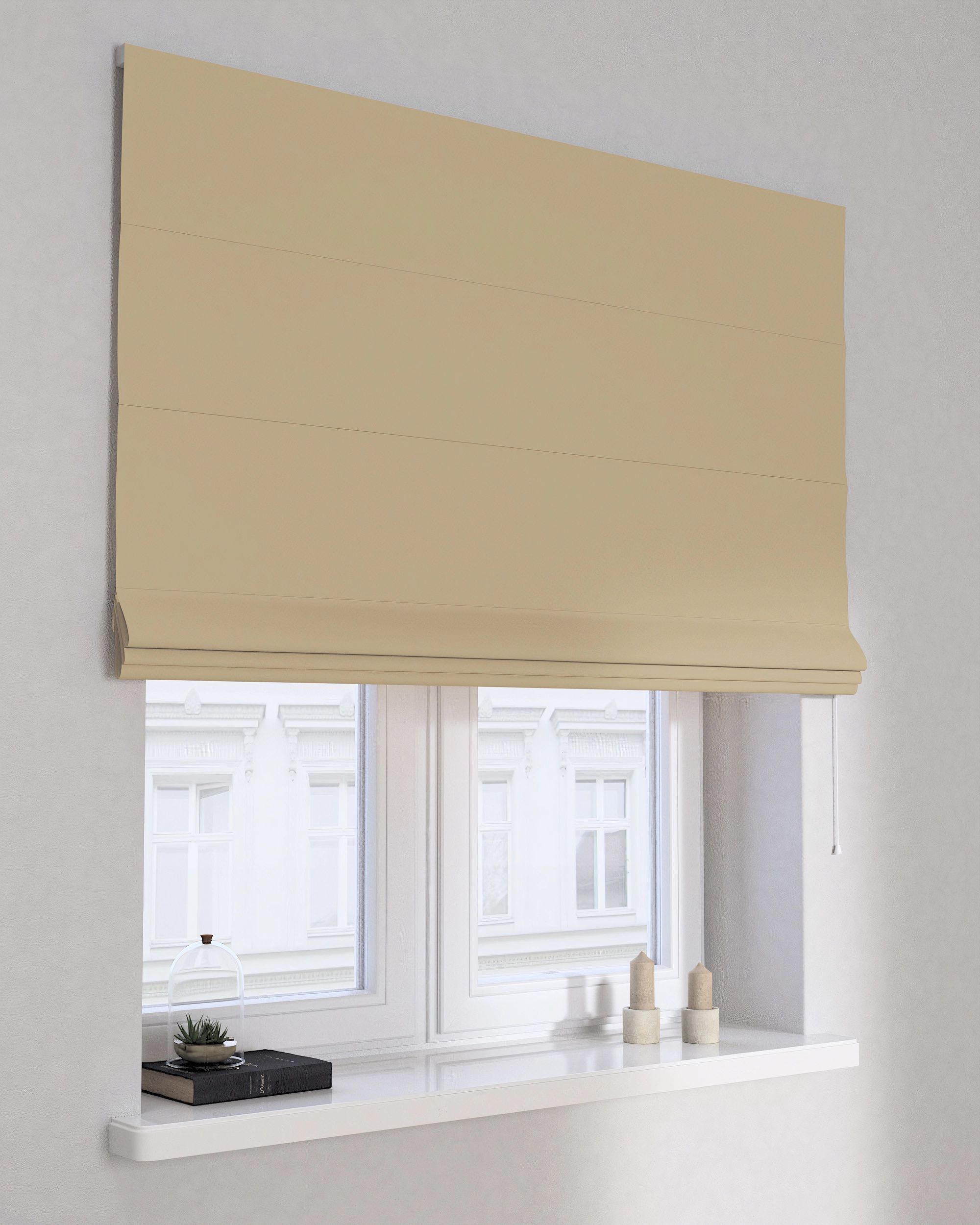 Store bateau Billie couleur or tissu black-out