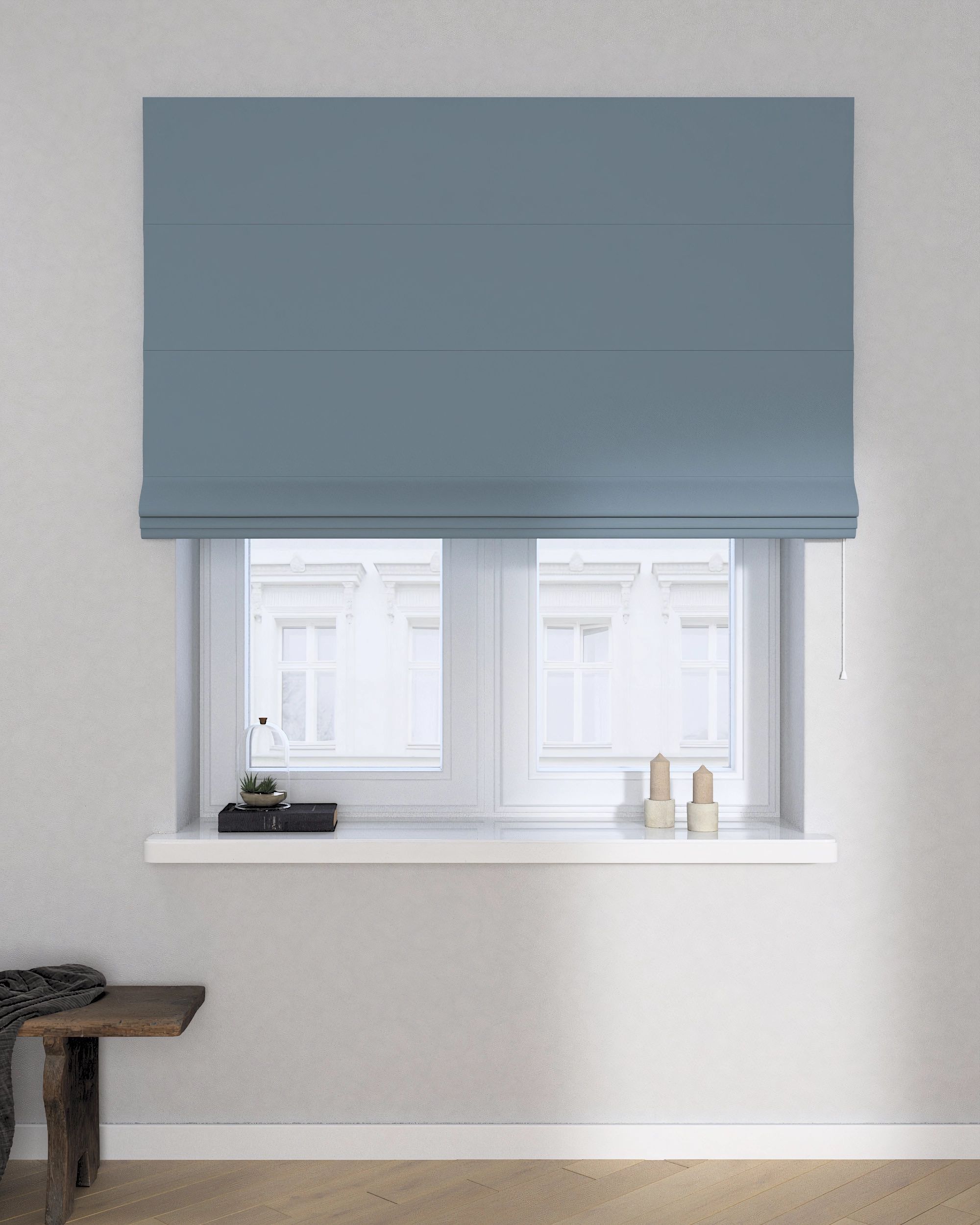 Store bateau Billie couleur bleu tissu black-out (hover)