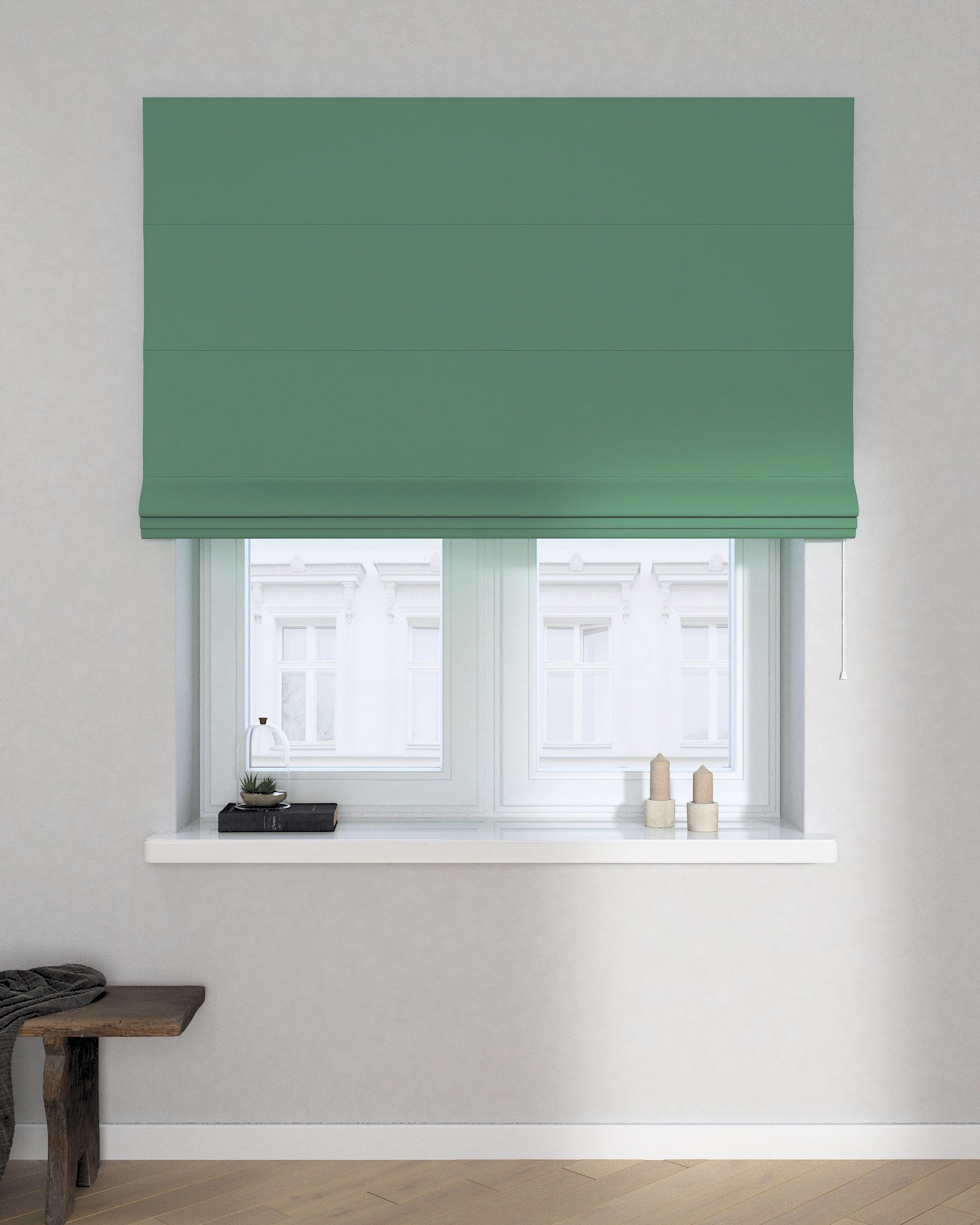 Store bateau Billie couleur vert tissu black-out (hover)