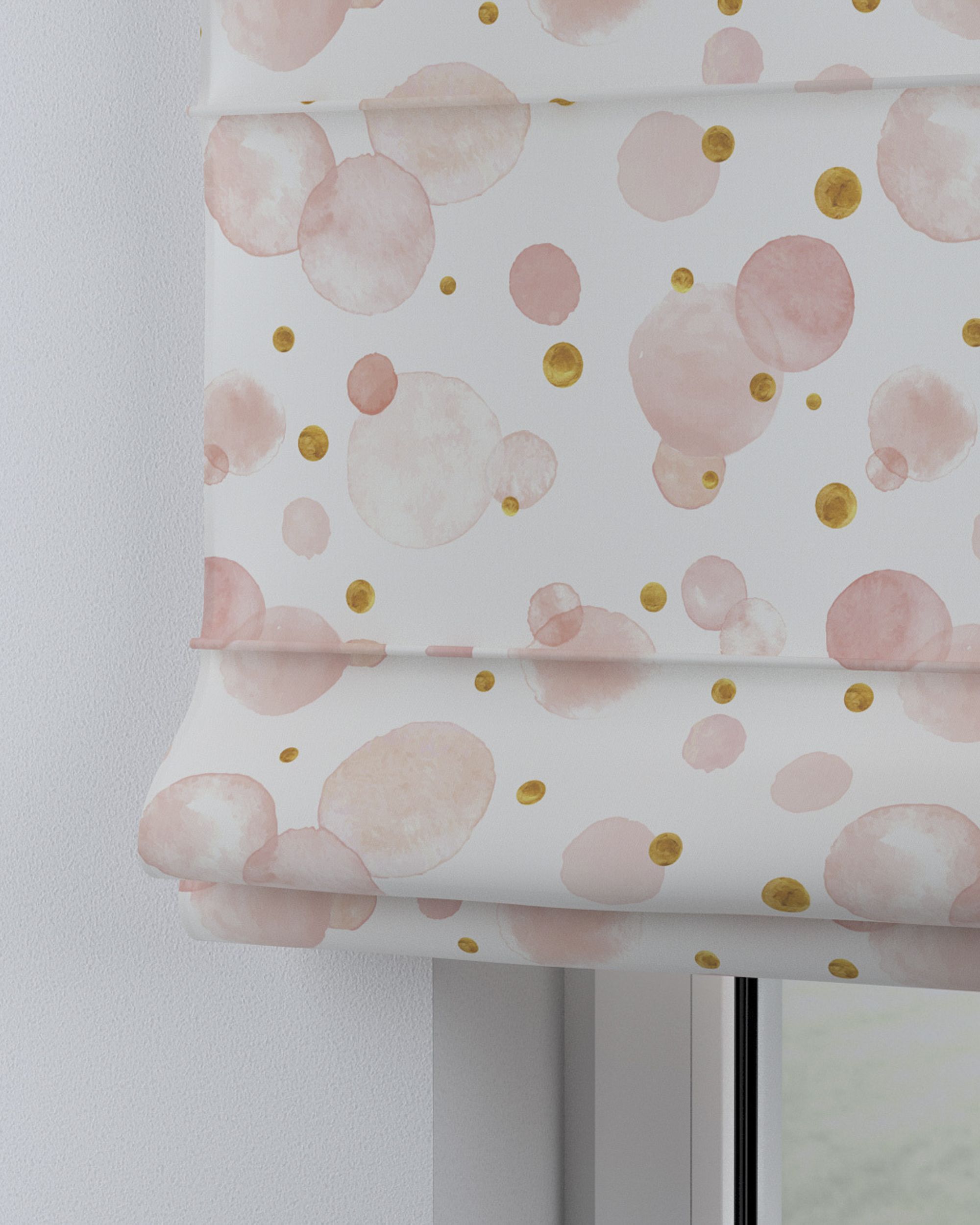 Store bateau Billie couleur rose tissu à motifs (hover)