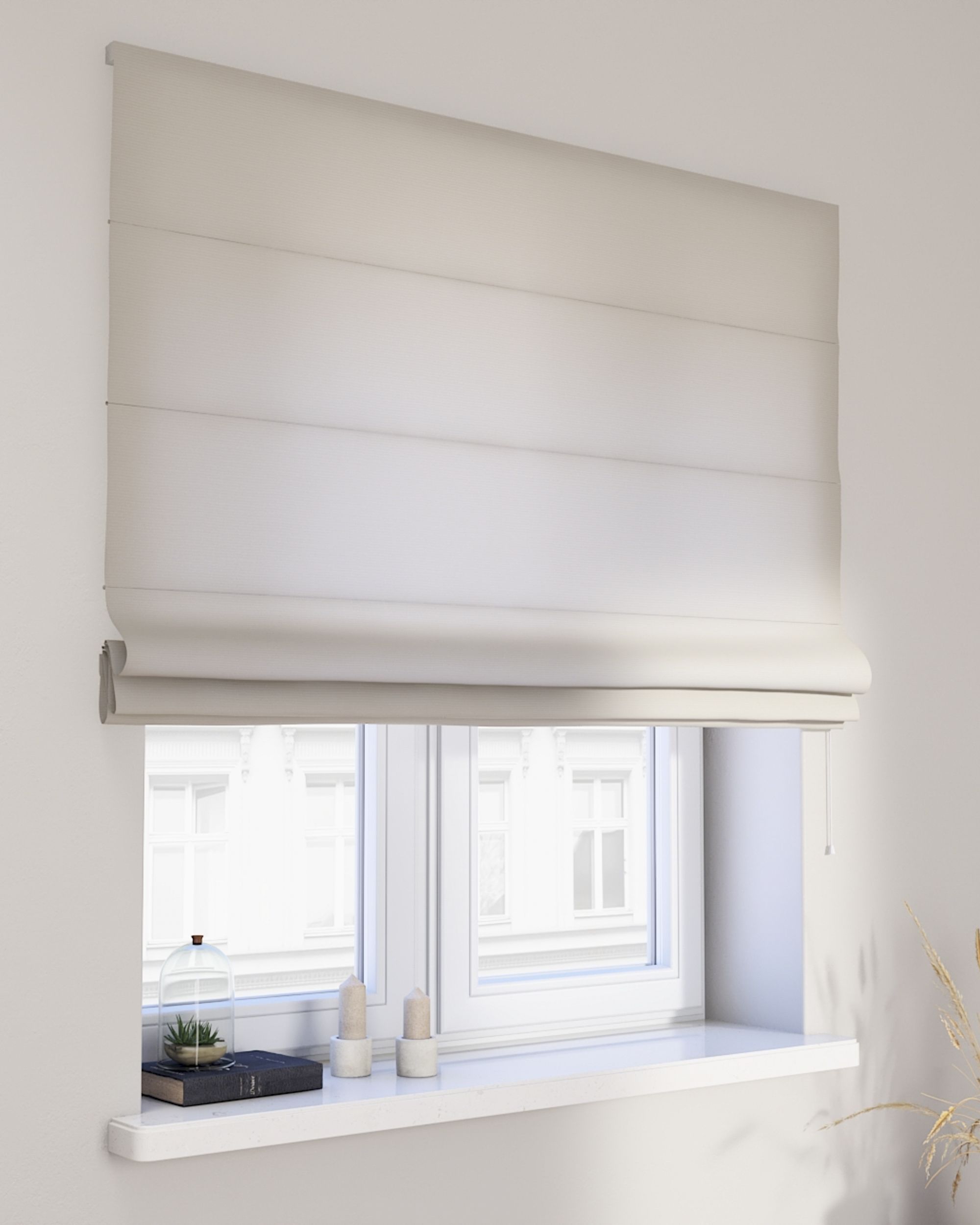Store bateau Billie couleur gris