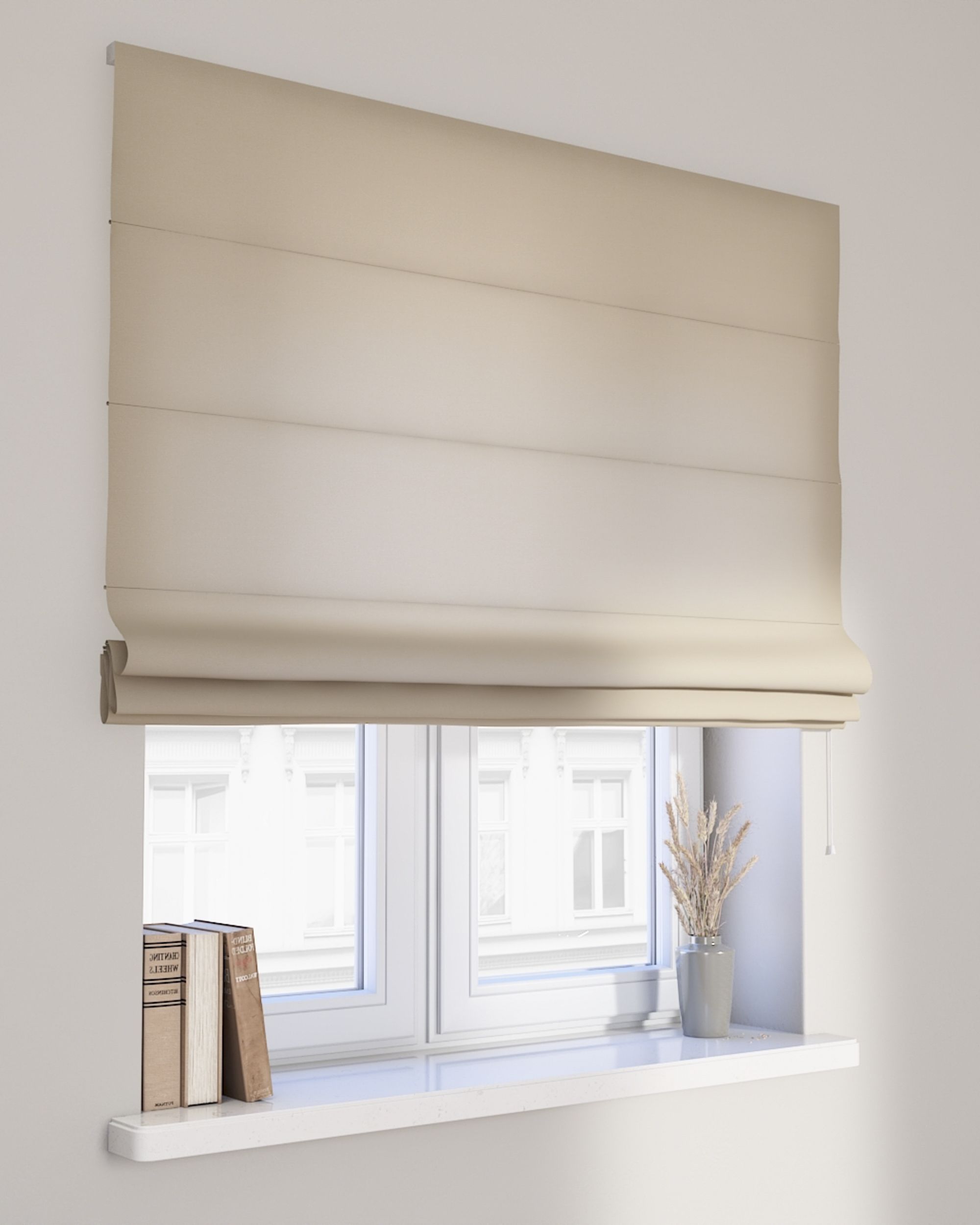 Store bateau Billie couleur beige