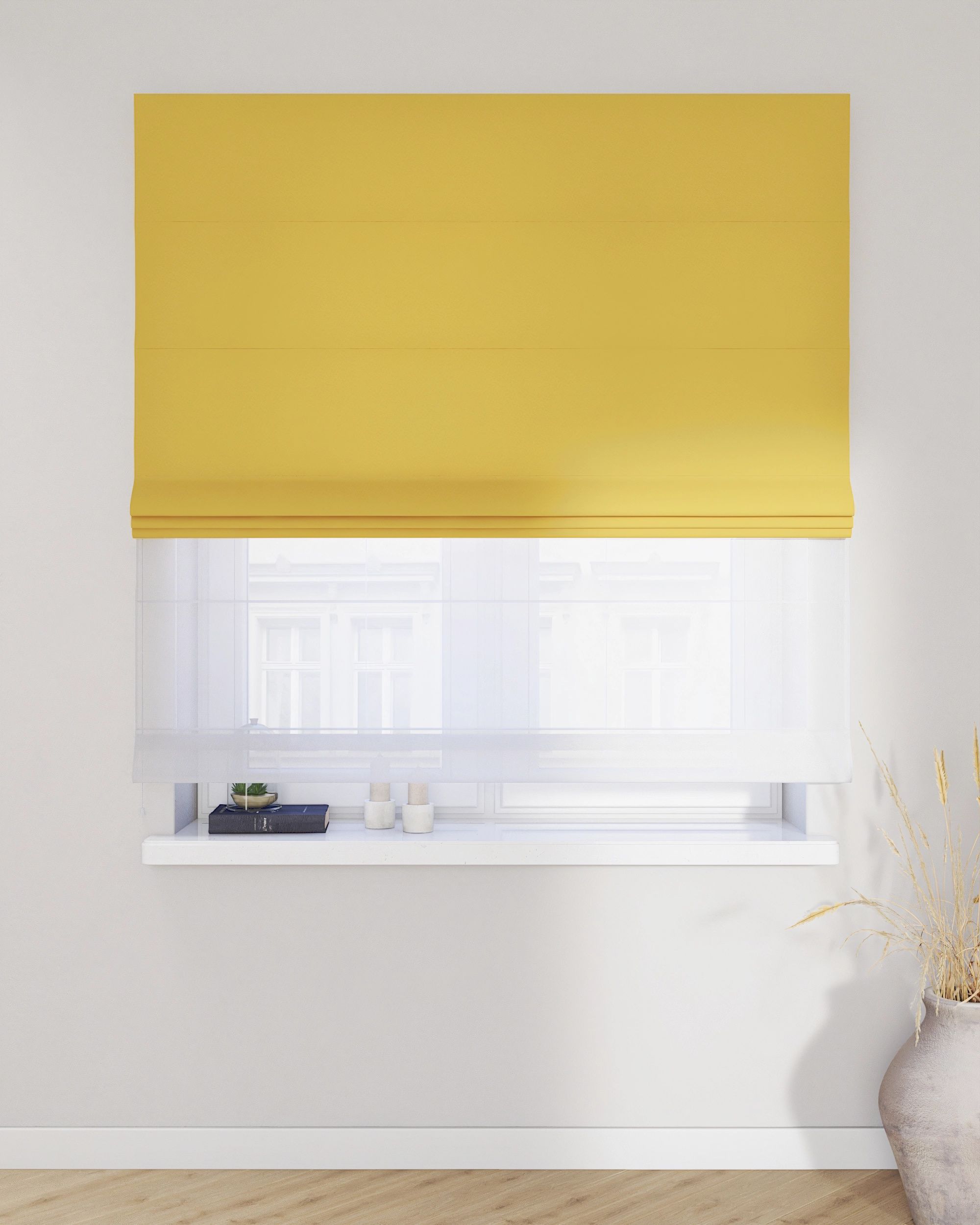 Store romain Duo couleur jaune (hover)