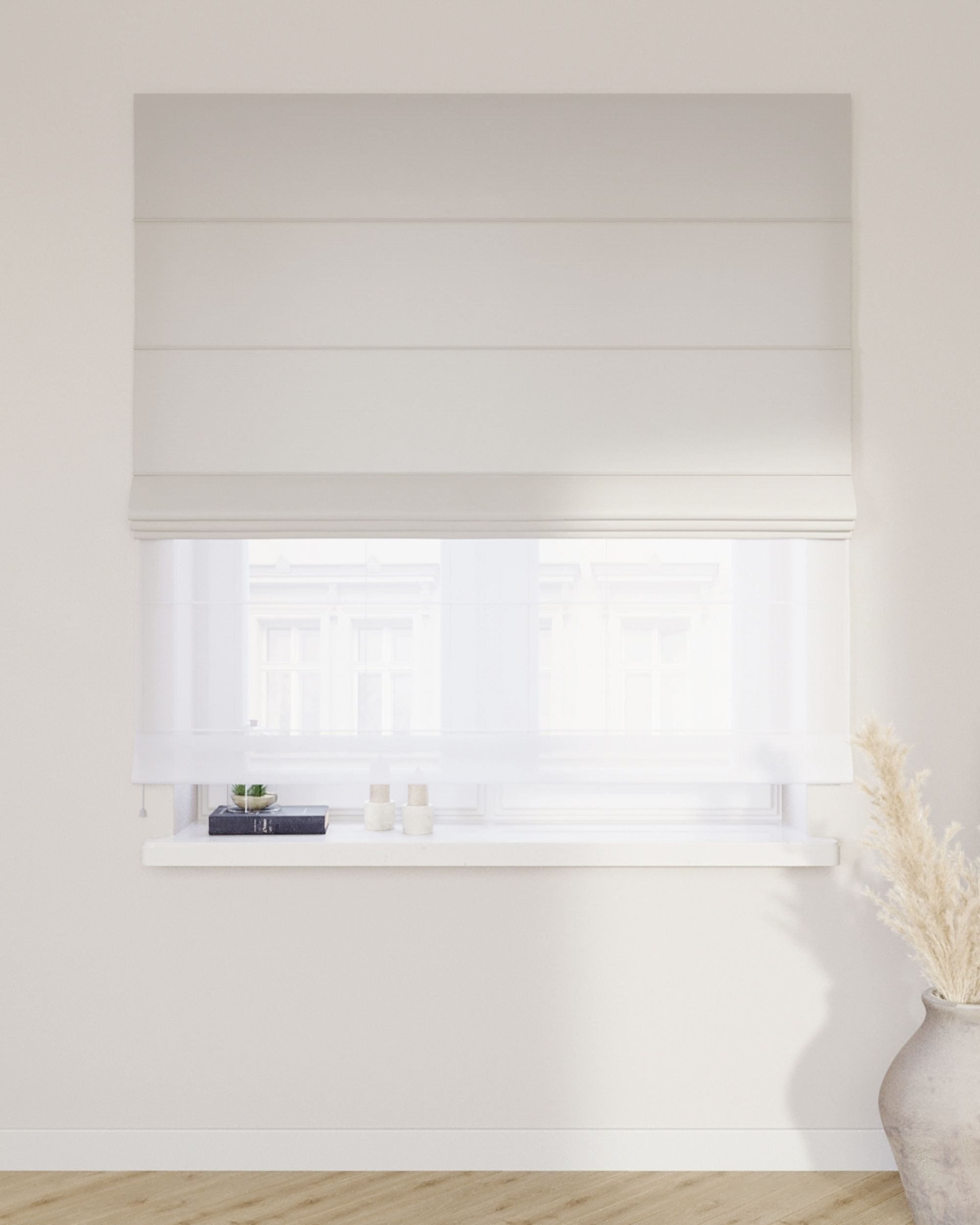 Store romain Duo couleur gris (hover)